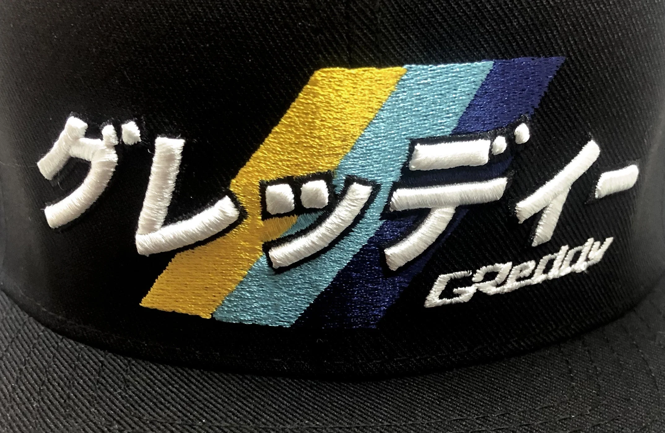 GReddy Katakana Snap-Back Cap - Black - Image 4