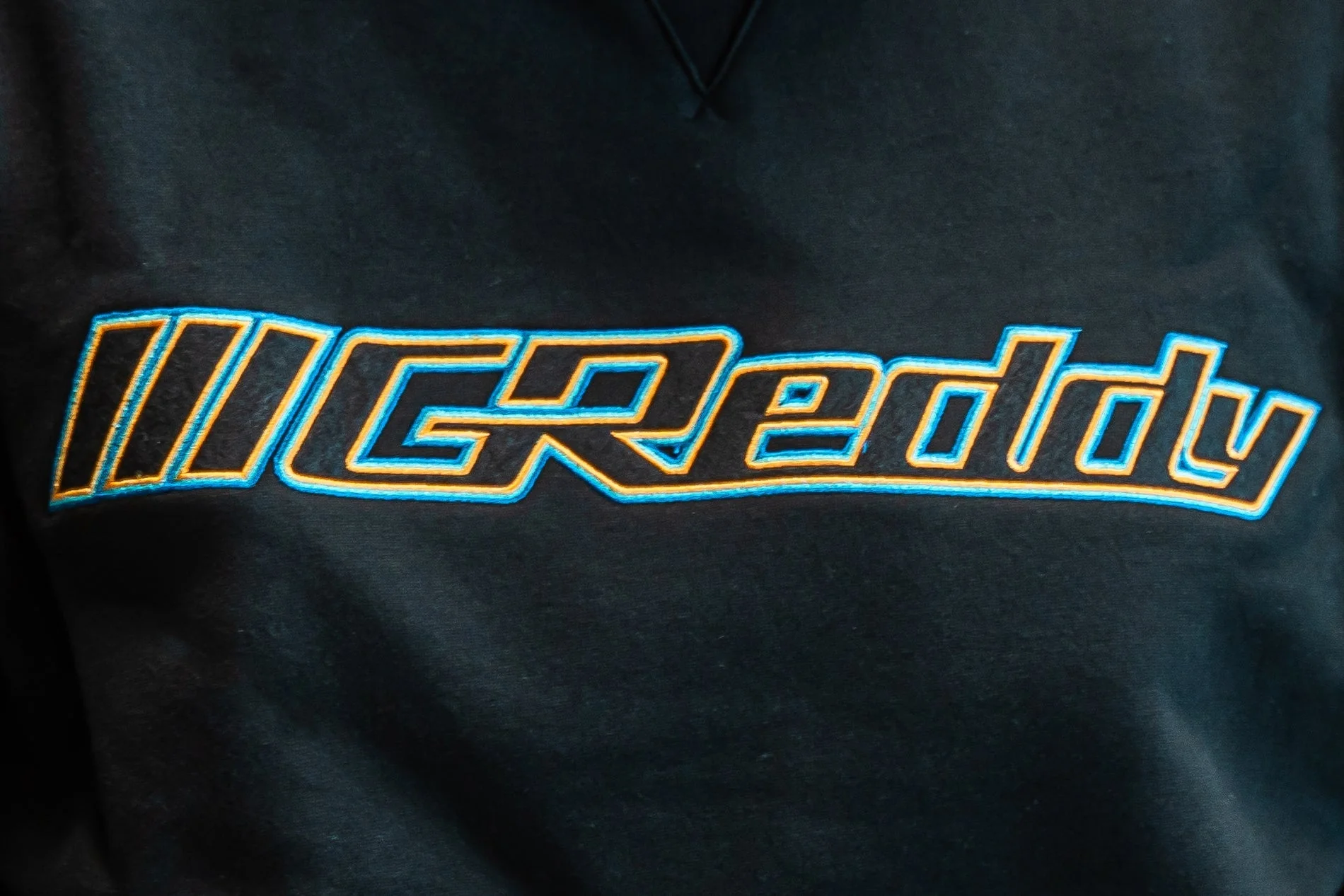 GReddy Slant Logo Crewneck - Black - Image 3