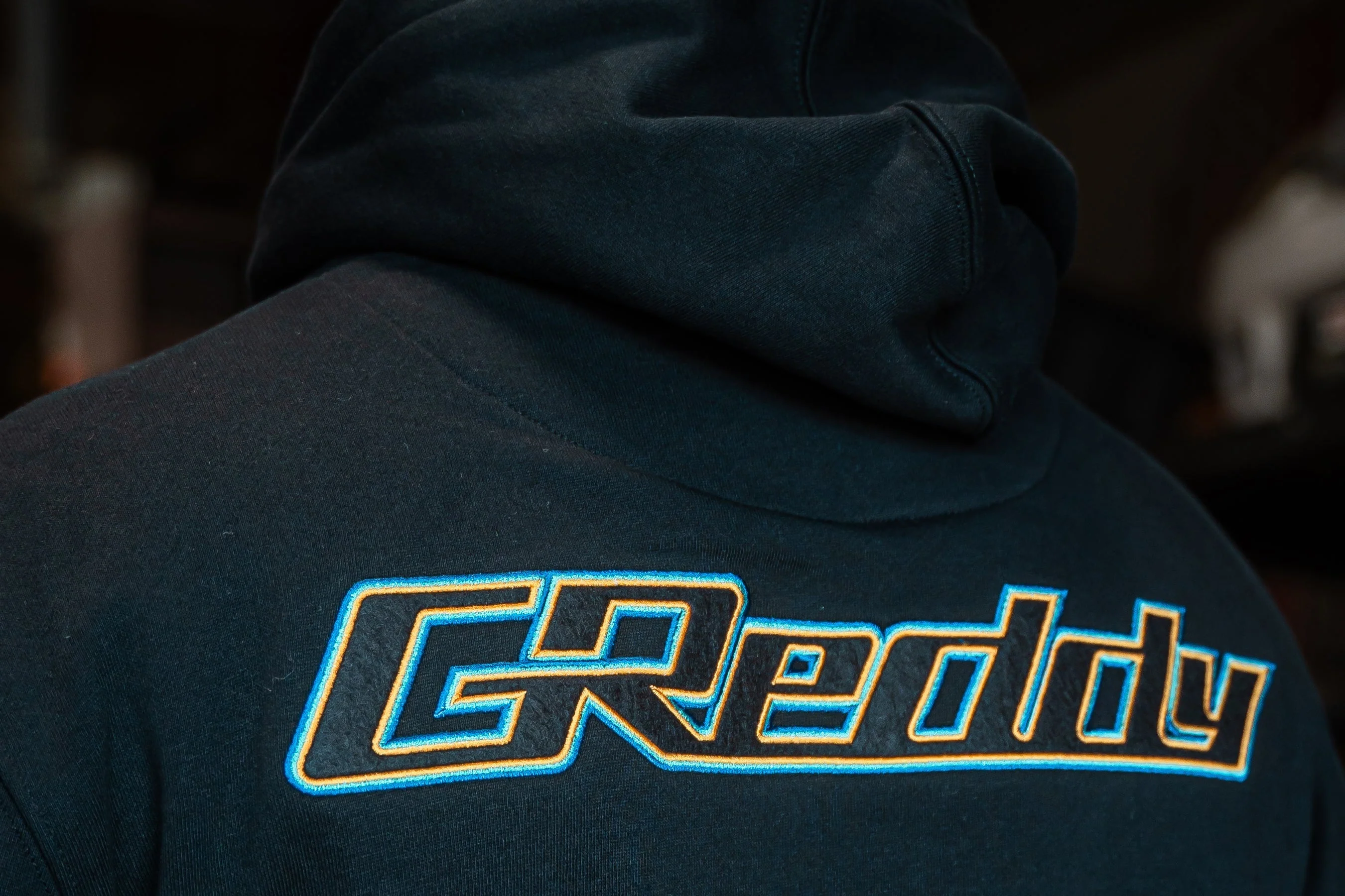 GReddy G Logo Pullover Hoodie - Black - Image 6