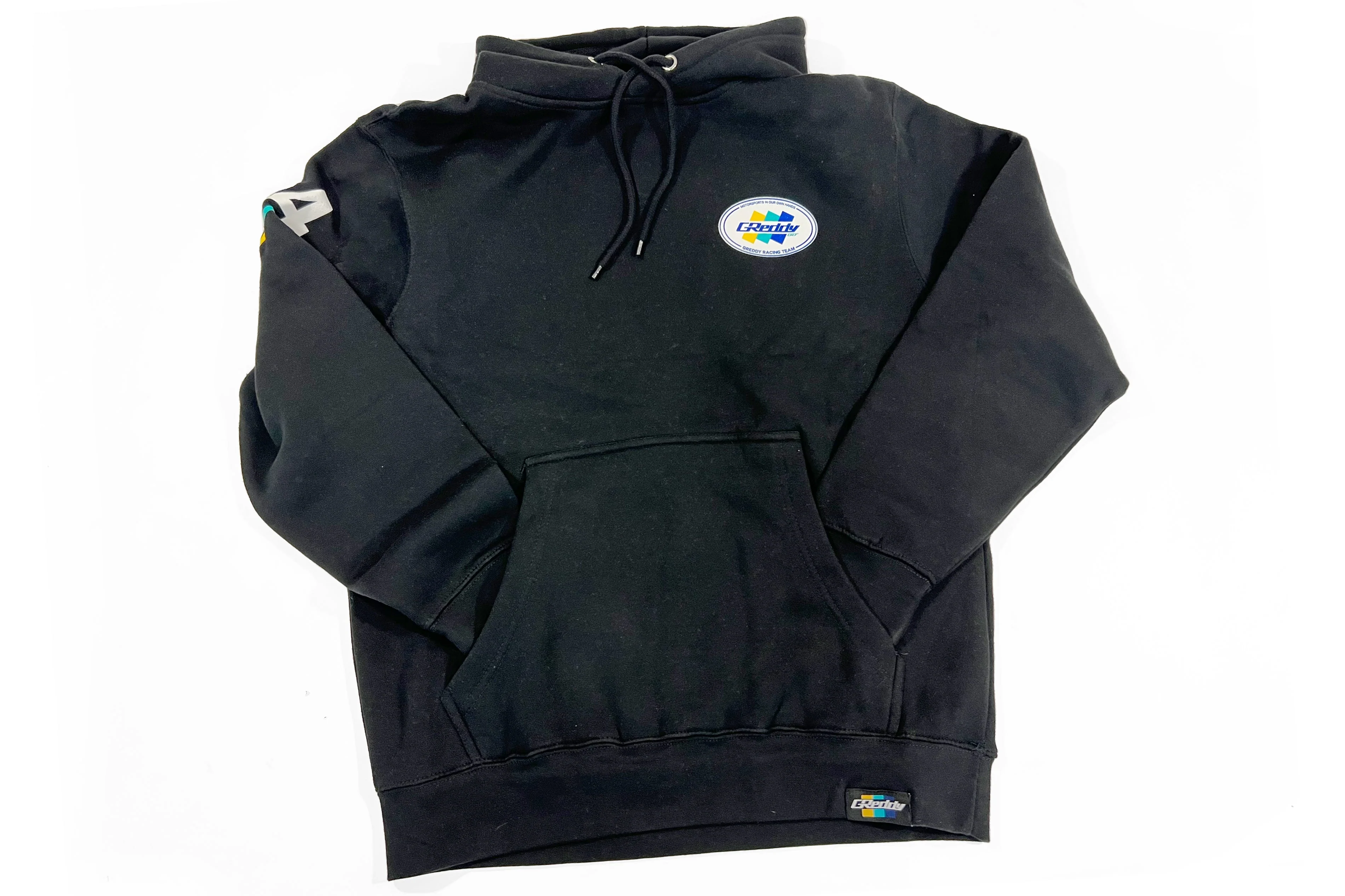 GReddy Racing Team Oval Logo Pullover Hood - Black - Image 4