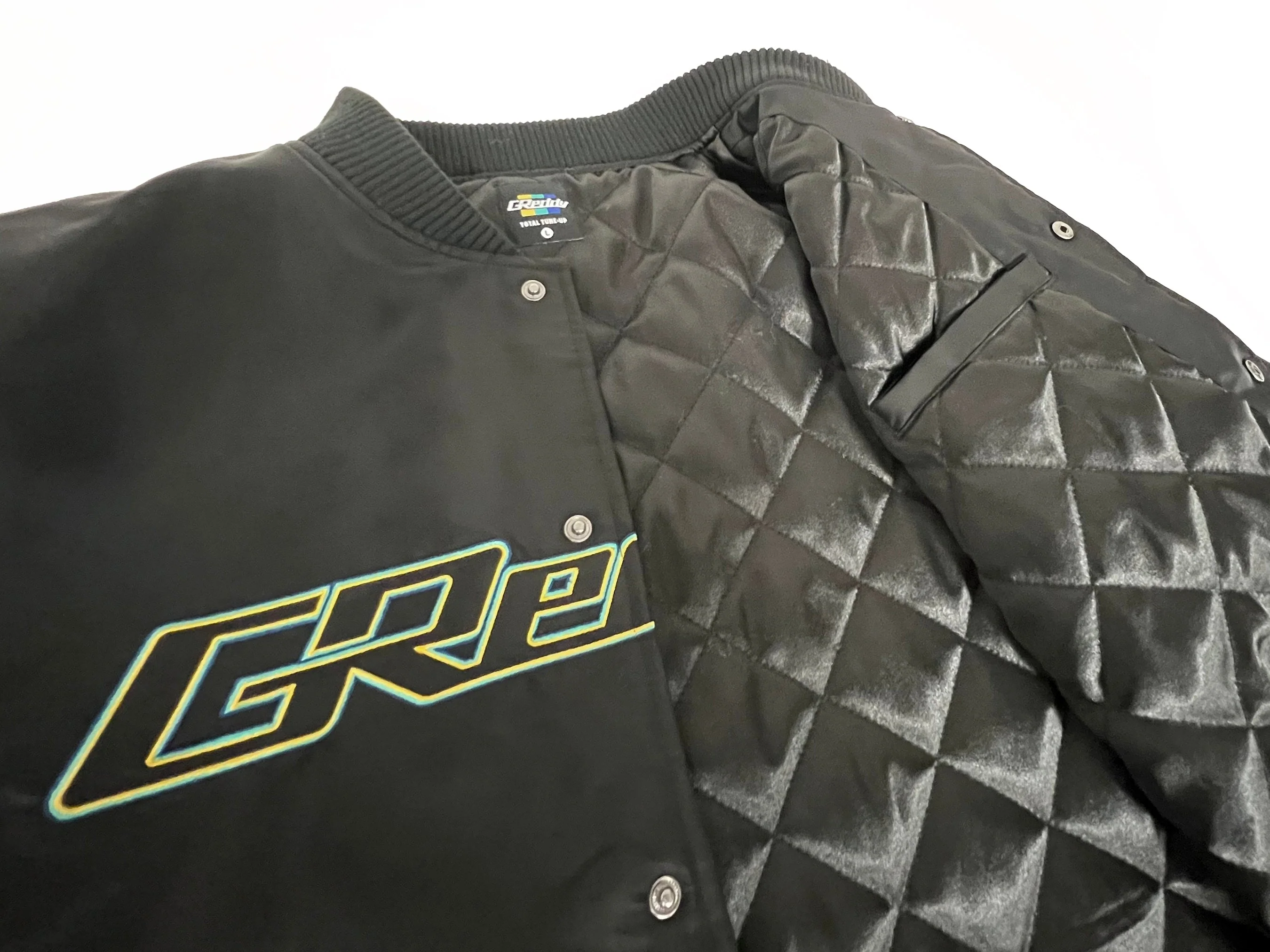 GReddy Satin Jacket - Black - Image 5