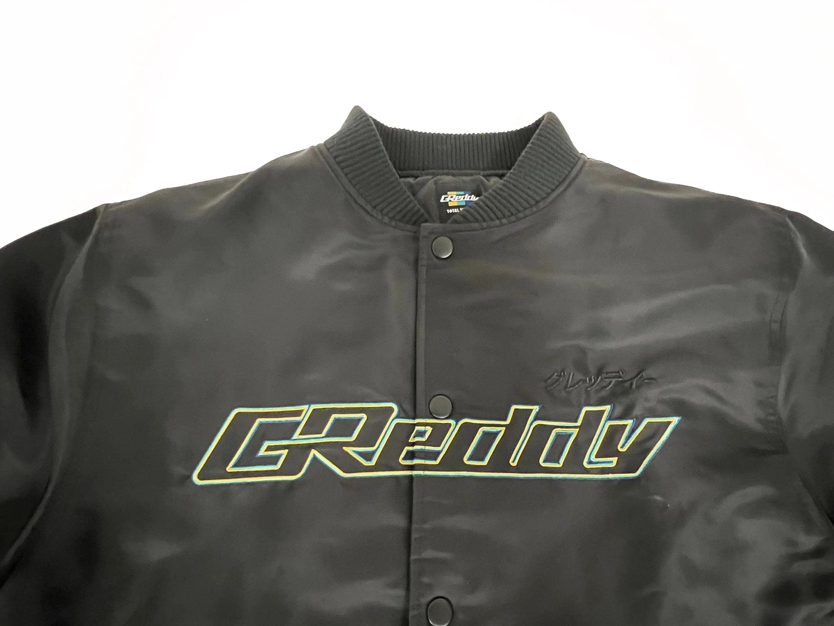 GReddy Satin Jacket - Black - Image 6