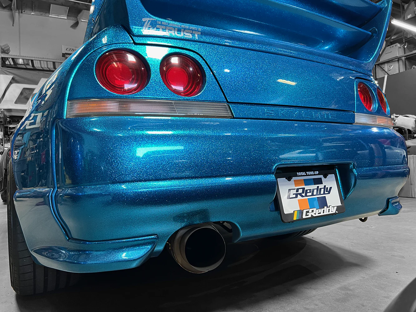 GReddy Total Tune Up  License Plate Frame - "Black-out" or "Color" - Image 4