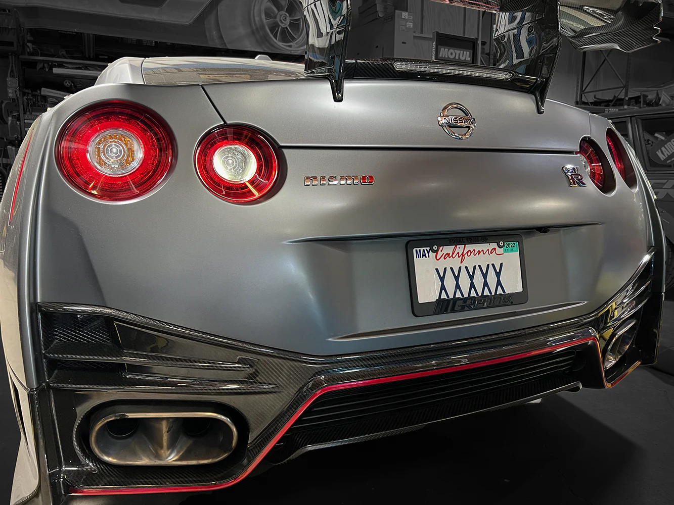 GReddy Total Tune Up  License Plate Frame - "Black-out" or "Color" - Image 5