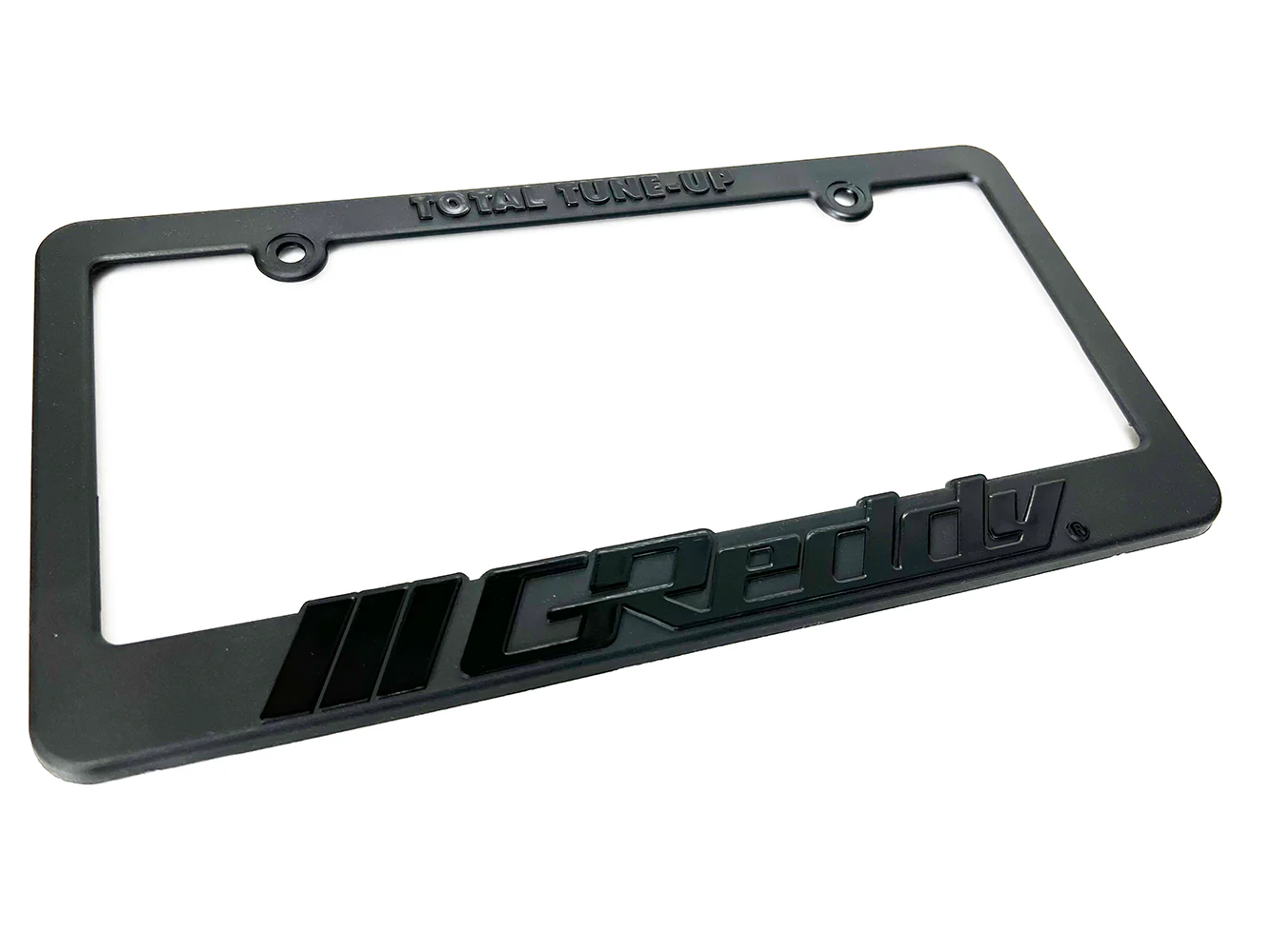 GReddy Total Tune Up  License Plate Frame - "Black-out" or "Color" - Image 6