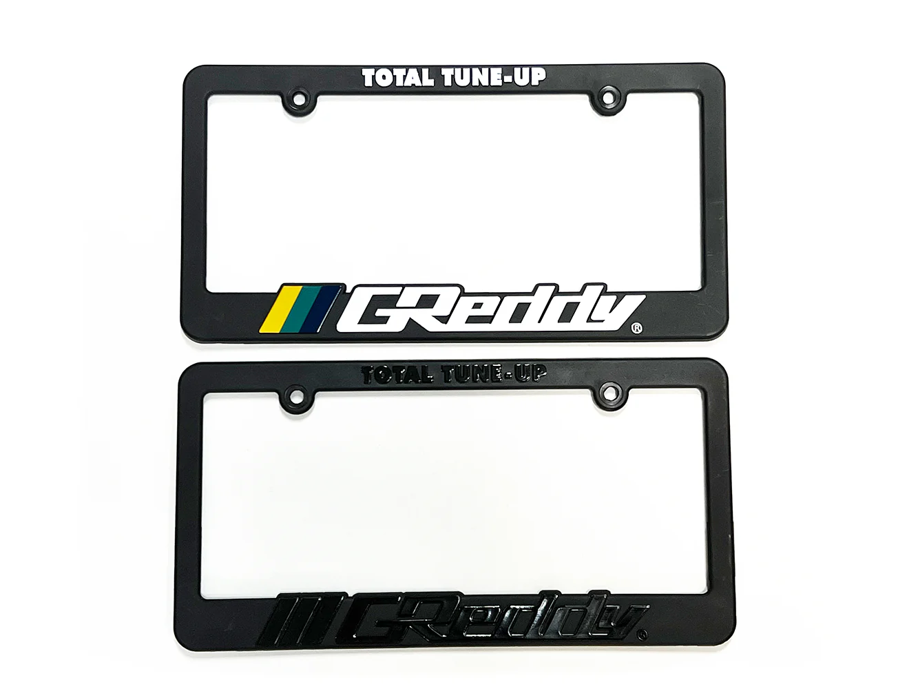 GReddy Total Tune Up  License Plate Frame - "Black-out" or "Color" - Image 8
