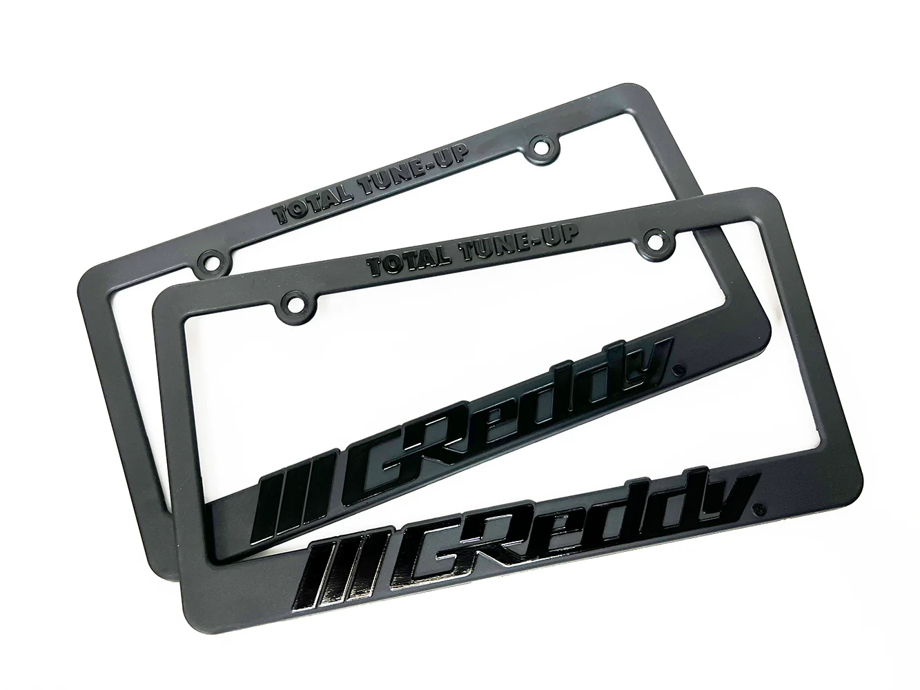 GReddy Total Tune Up  License Plate Frame - "Black-out" or "Color" - Image 9