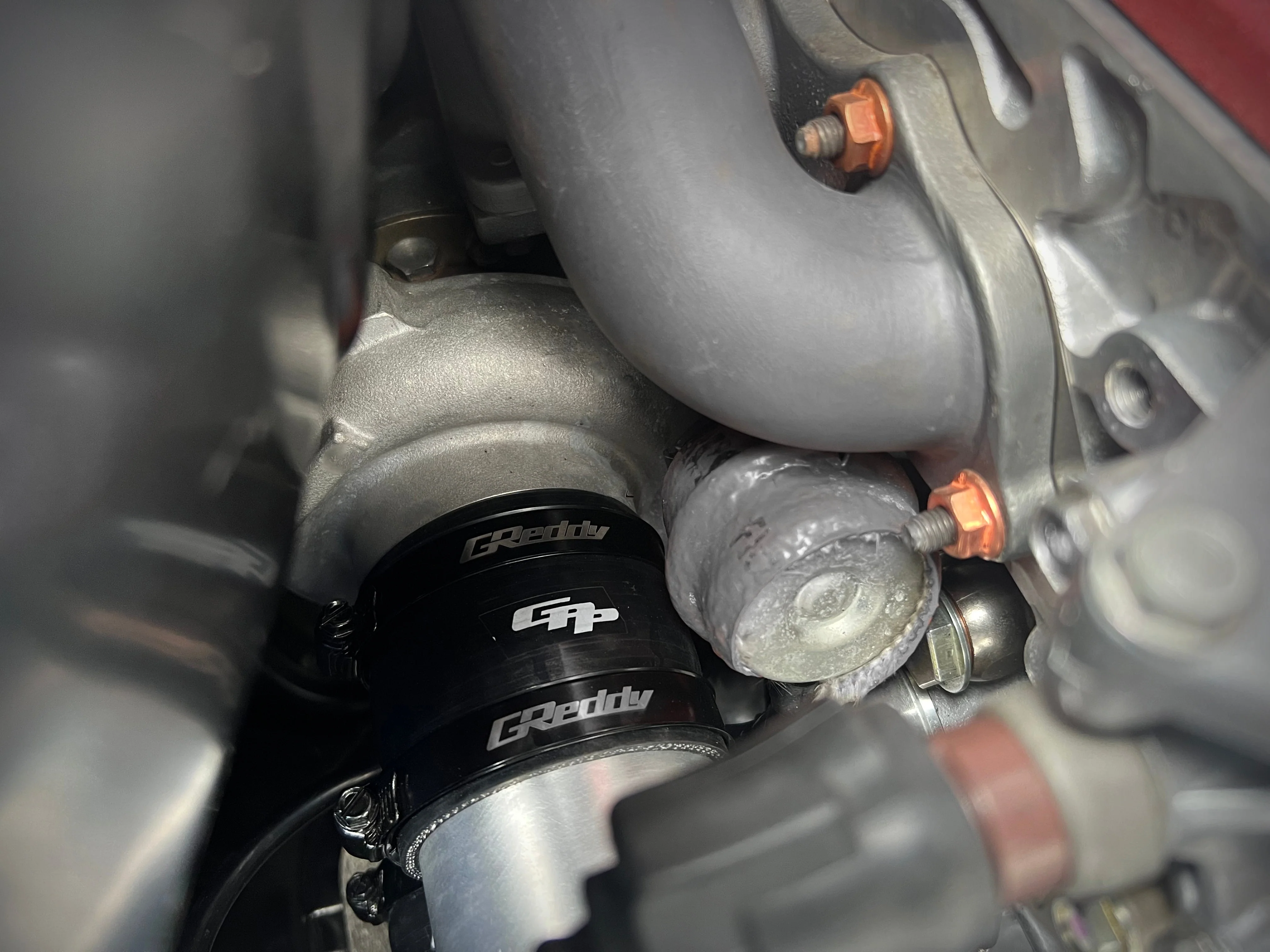 GReddy Dual-Bead Boost Clamp(s) - Black - Image 5