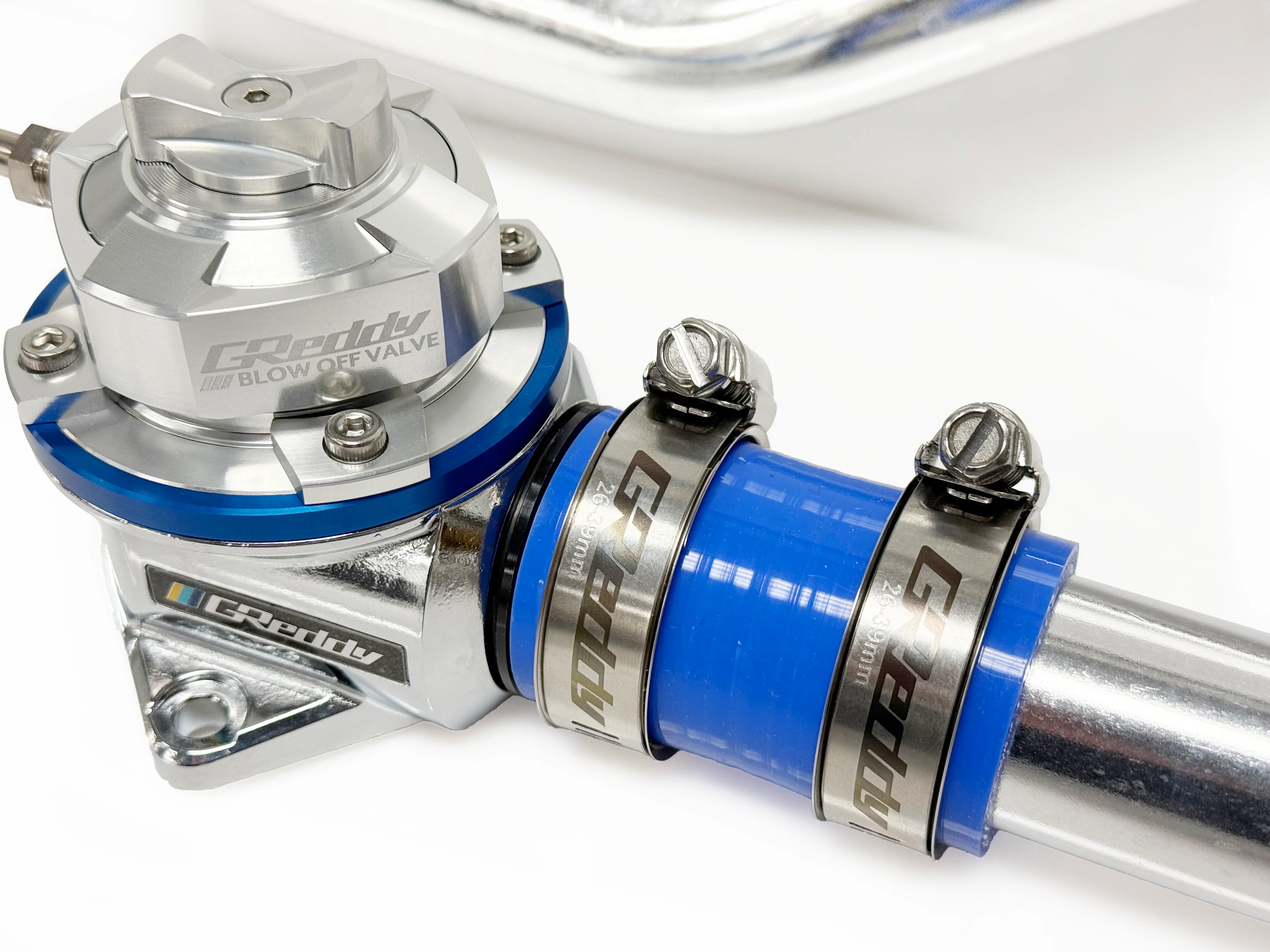 STAINLESS 26-39MM GREDDY DUAL-BEAD BOOST CLAMPS - (22410039S) - Image 2