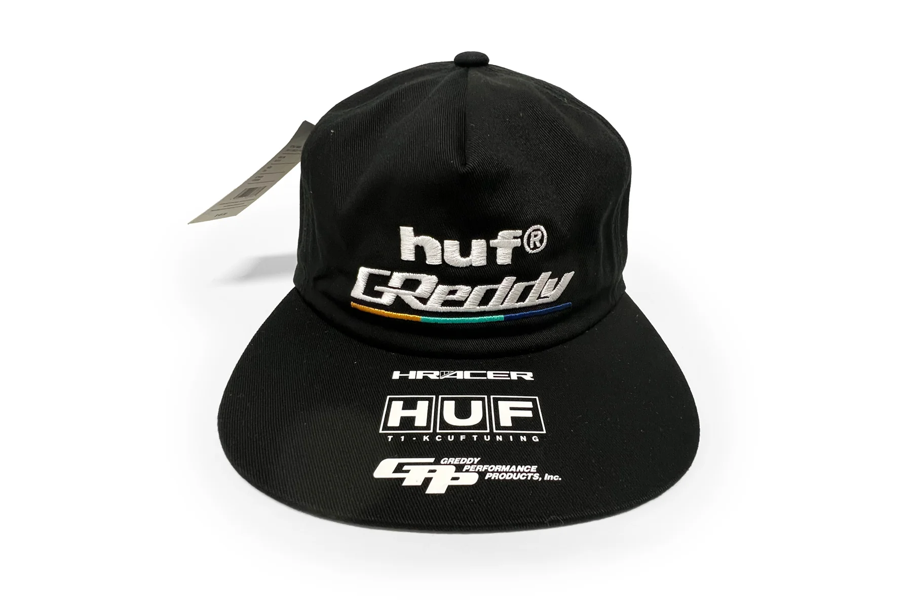 HUF x GReddy Formula Snapback Hat - Black - Image 3