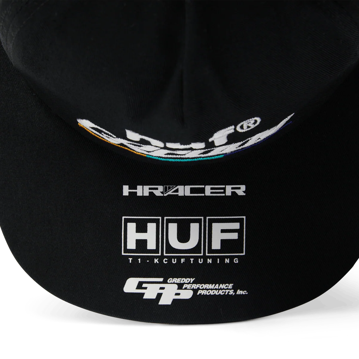 HUF x GReddy Formula Snapback Hat - Black - Image 4