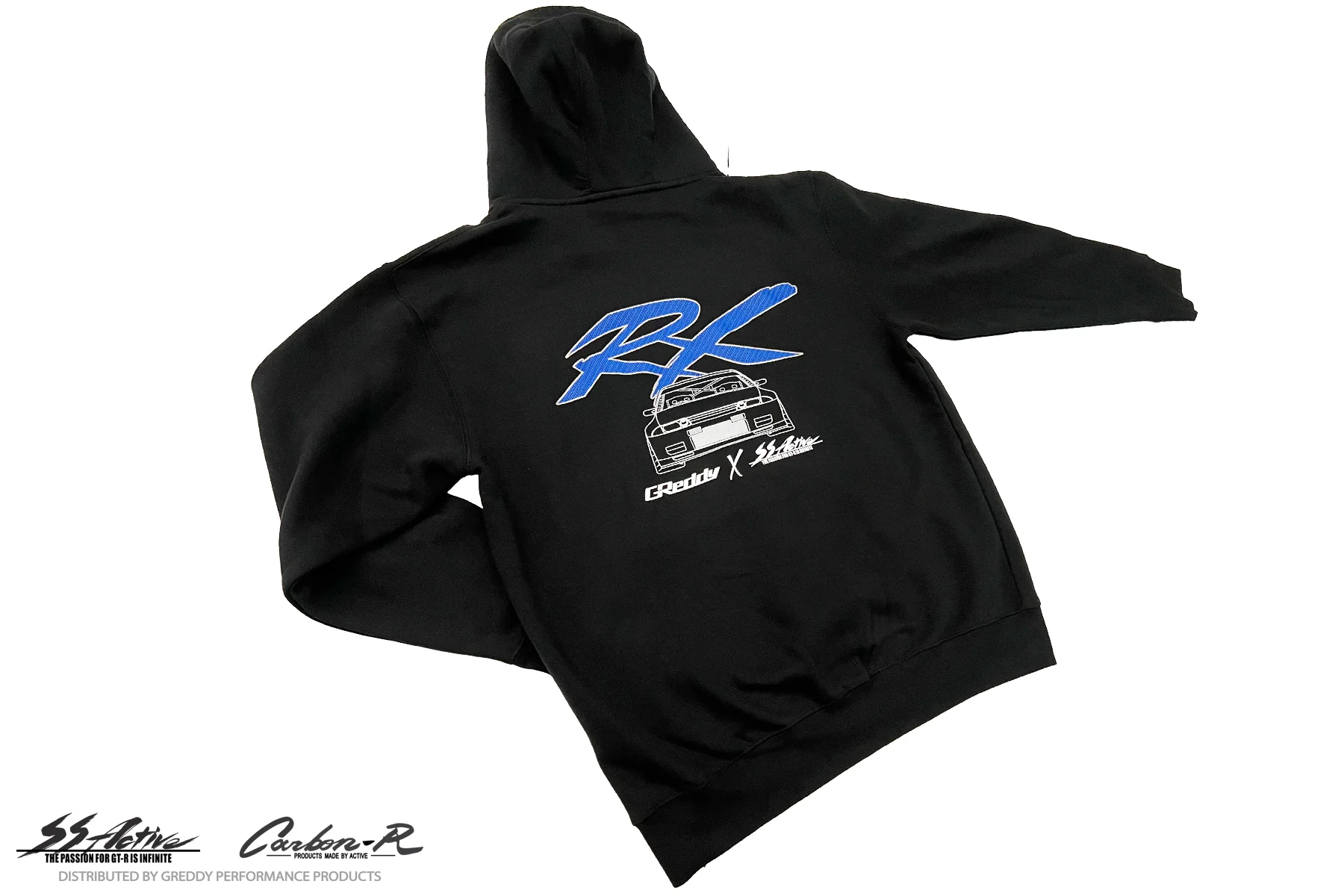GReddy RX Garage Active Pullover Hoodie - Black