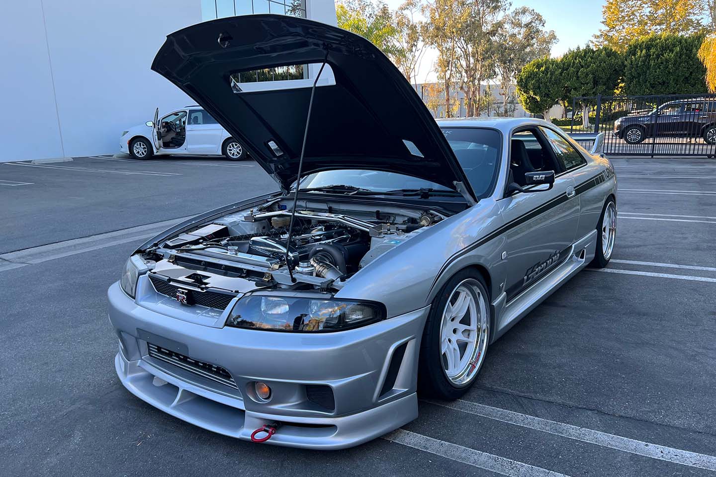 Garage Active 400R Type Dry Carbon Hood (R33) - special order - Image 5