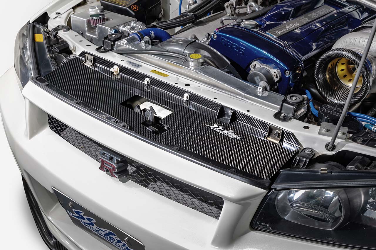 Garage Active Dry Carbon Cooling Pannel(s) (R32/R33/R34) - Image 3