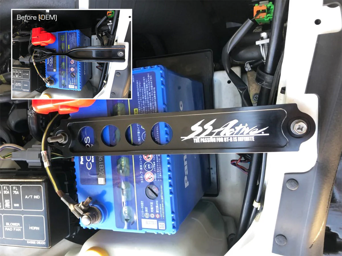 Garage Active "SS Active" Battery Tie Down Bracket (R32) - Image 2