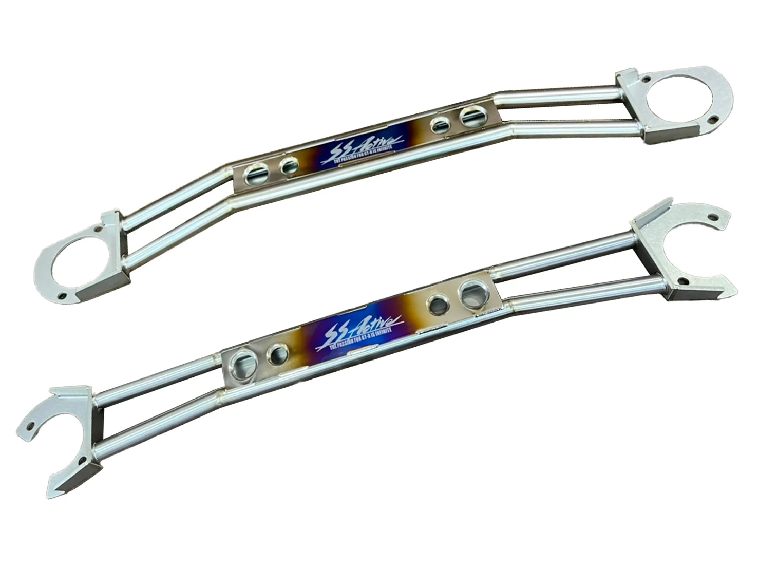 Garage Active "SS Active" Titanium Front Tower Bar(s) - (R32/R33/R34) - Image 6