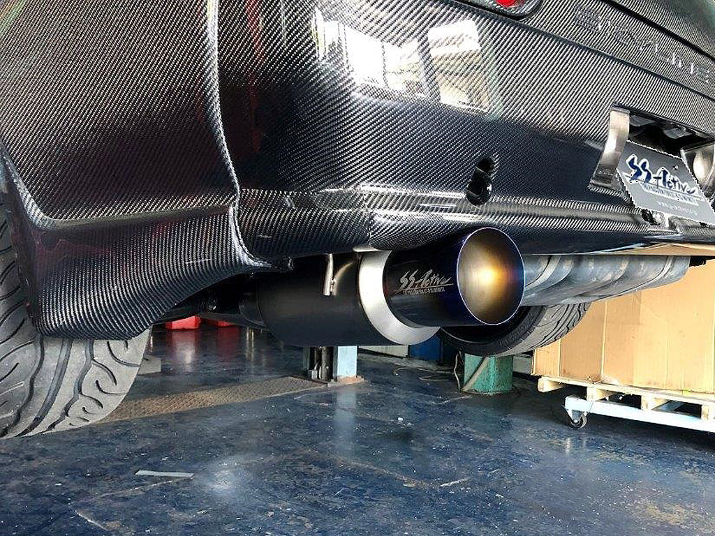Garage Active "SS Active" 90mm Titanium Exhaust(s) (R32/R34) - Image 6
