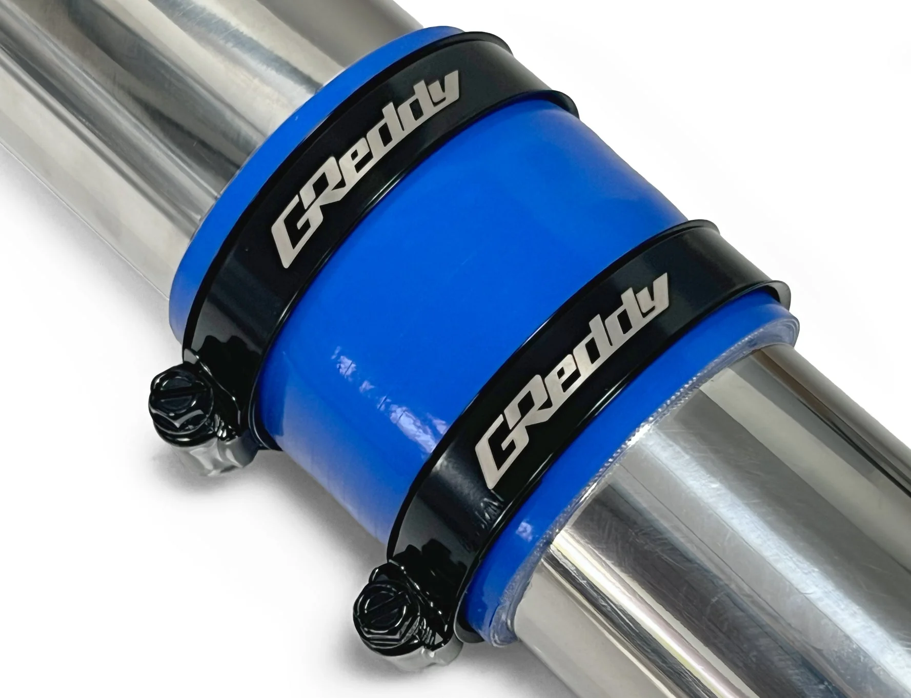 BLACK 48-65MM GREDDY DUAL-BEAD BOOST CLAMPS - (22400065) - Image 3