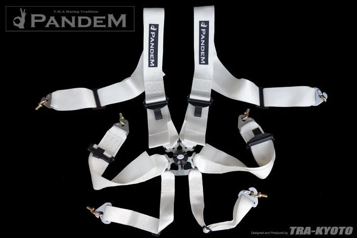 Pandem Seat Belt Harness - White - Image 8