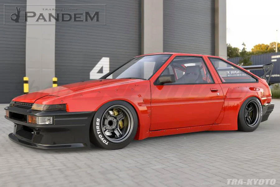 Pandem AE86 Aero - Toyota Corolla Trueno HB - Image 4