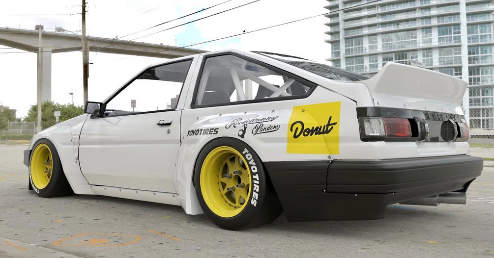 Pandem AE86 Aero - Toyota Corolla Trueno HB - Image 5
