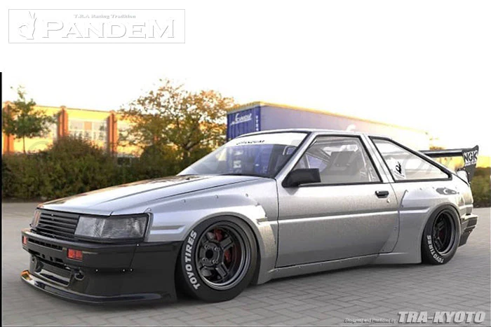 Pandem AE86 Aero - Toyota Corolla Levin HB - Image 4