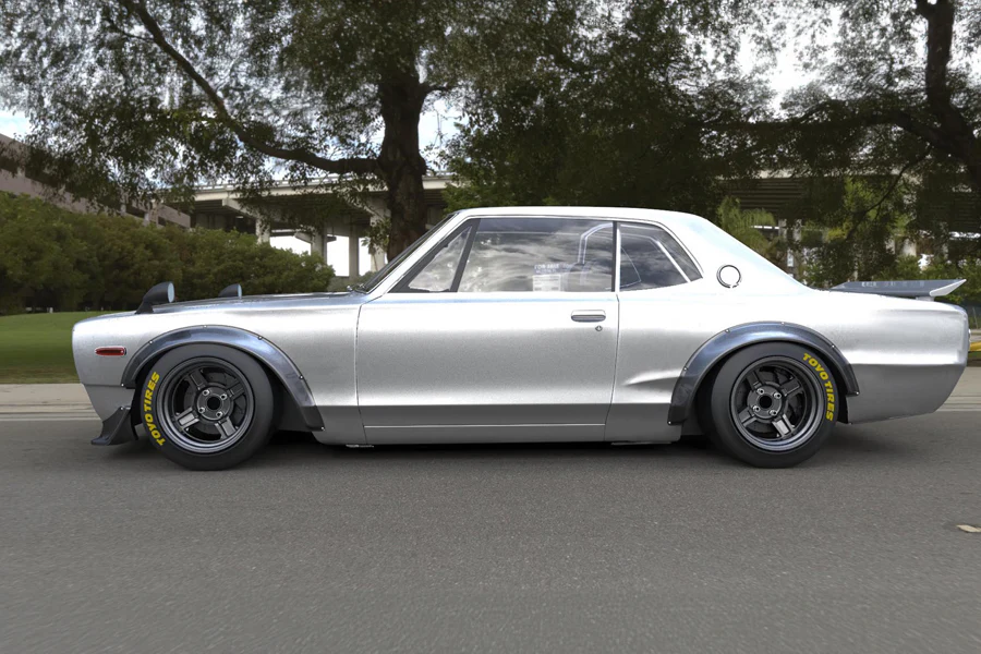 Pandem KPGC10 Aero (V1) (V2) - Nissan Hakosuka - Image 2