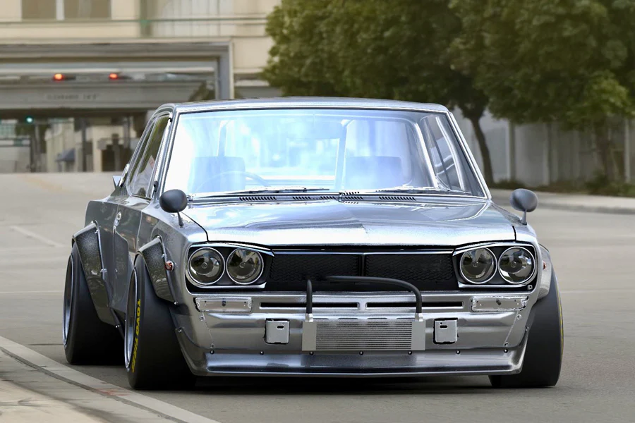 Pandem KPGC10 Aero (V1) (V2) - Nissan Hakosuka - Image 3