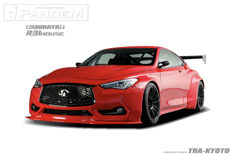 Pandem CV37 "Shibata R31 House" Aero - Infiniti Q60 Special Order - Image 2