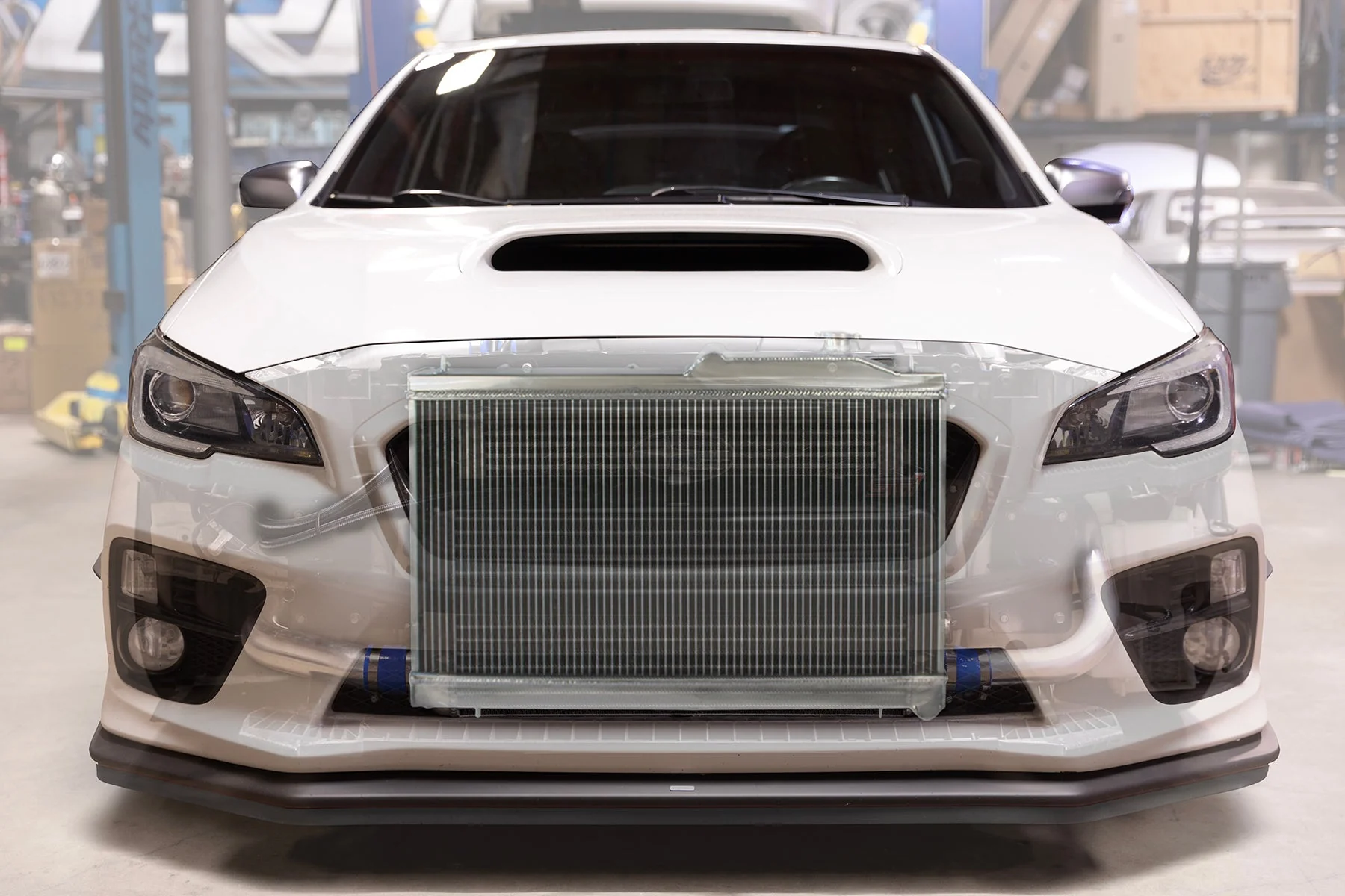 ALUMINUM RADIATOR GRB/GV/VAB IMPREZA EJ20 - (12063801) - Image 3
