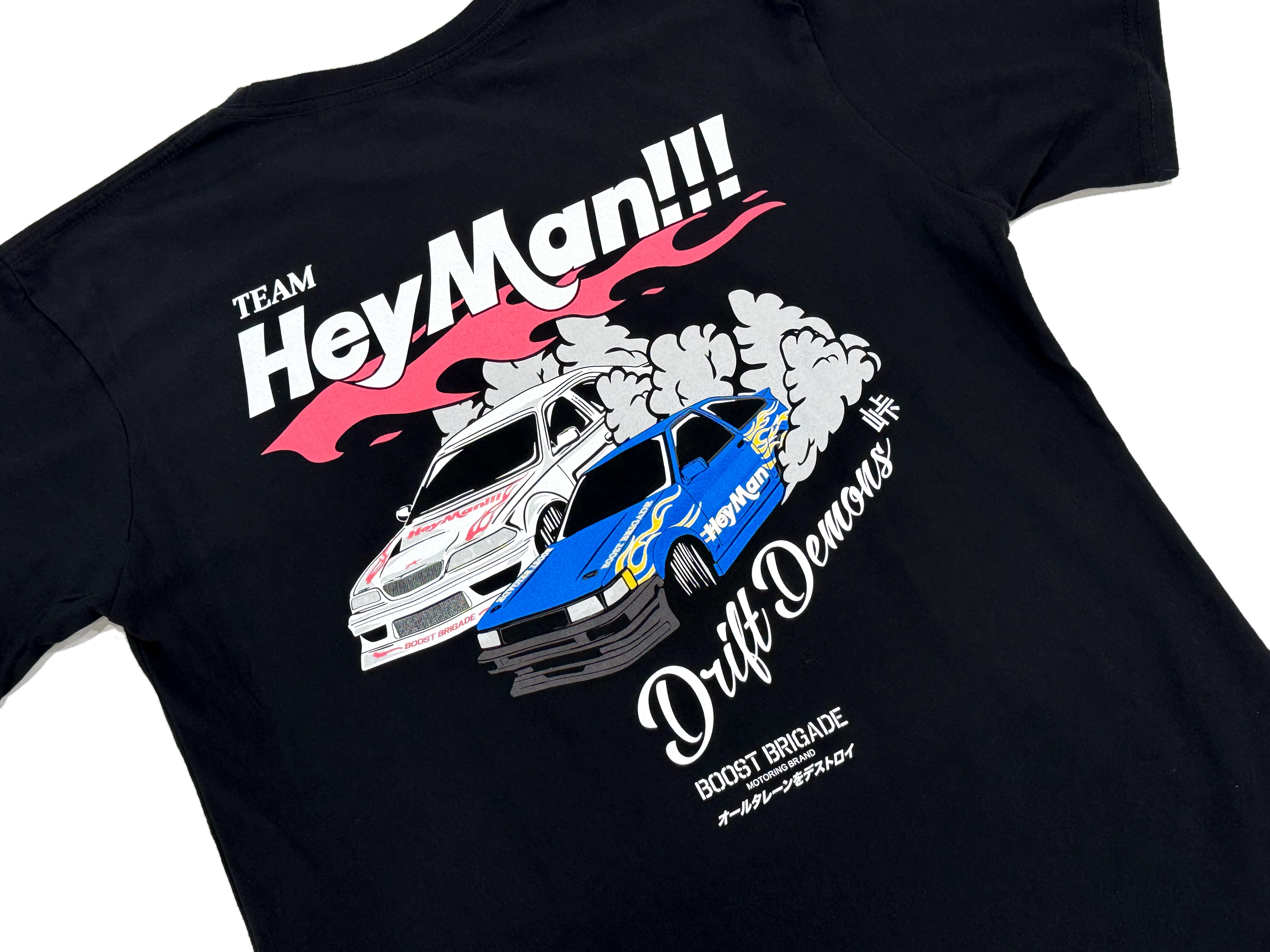 Boost Brigade X HeyMan Tee - Black - Image 3