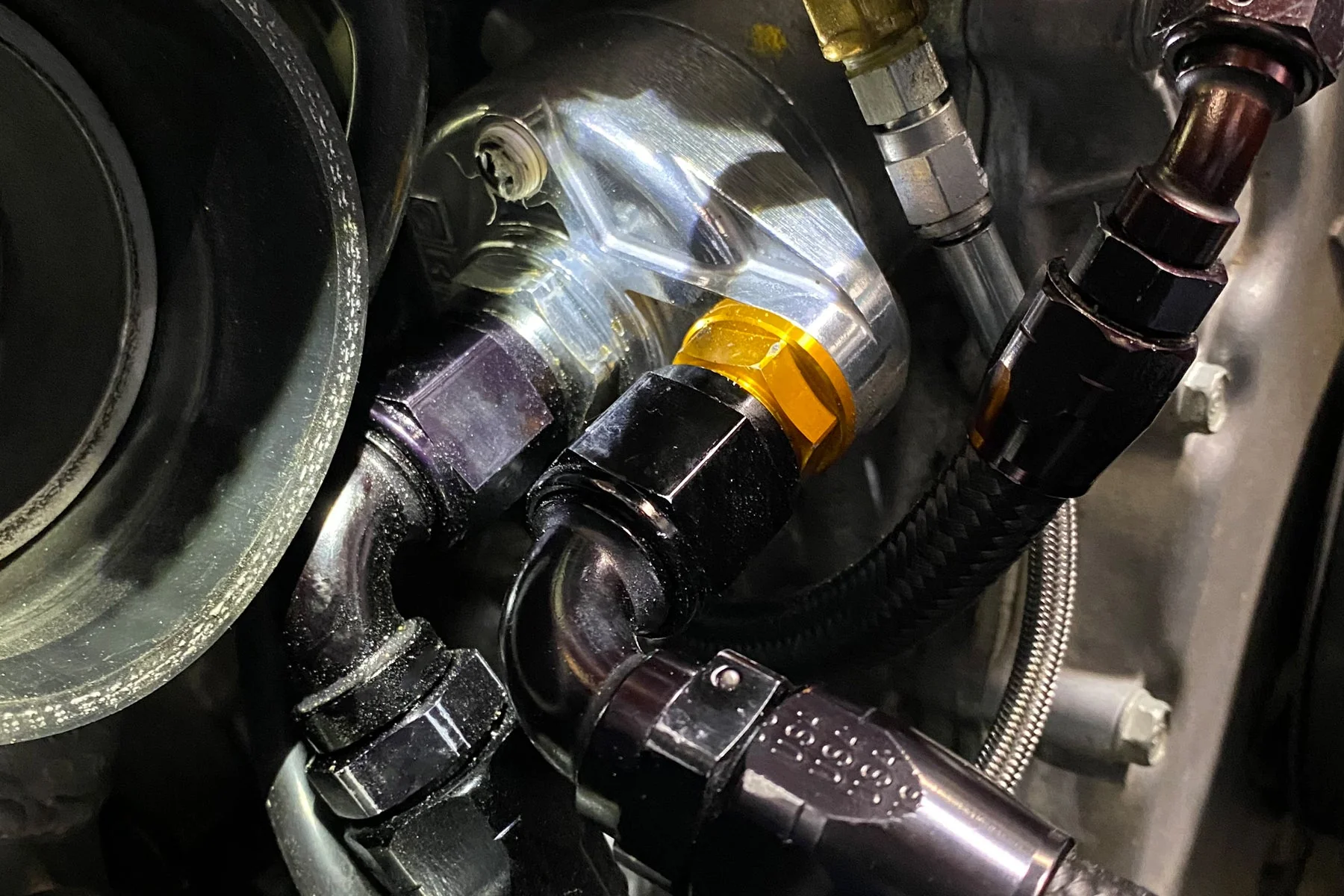 GPP Circuit Spec Oil Cooler Kit(s) w/ 10row cores - M20xP1.5 filter type - Image 8