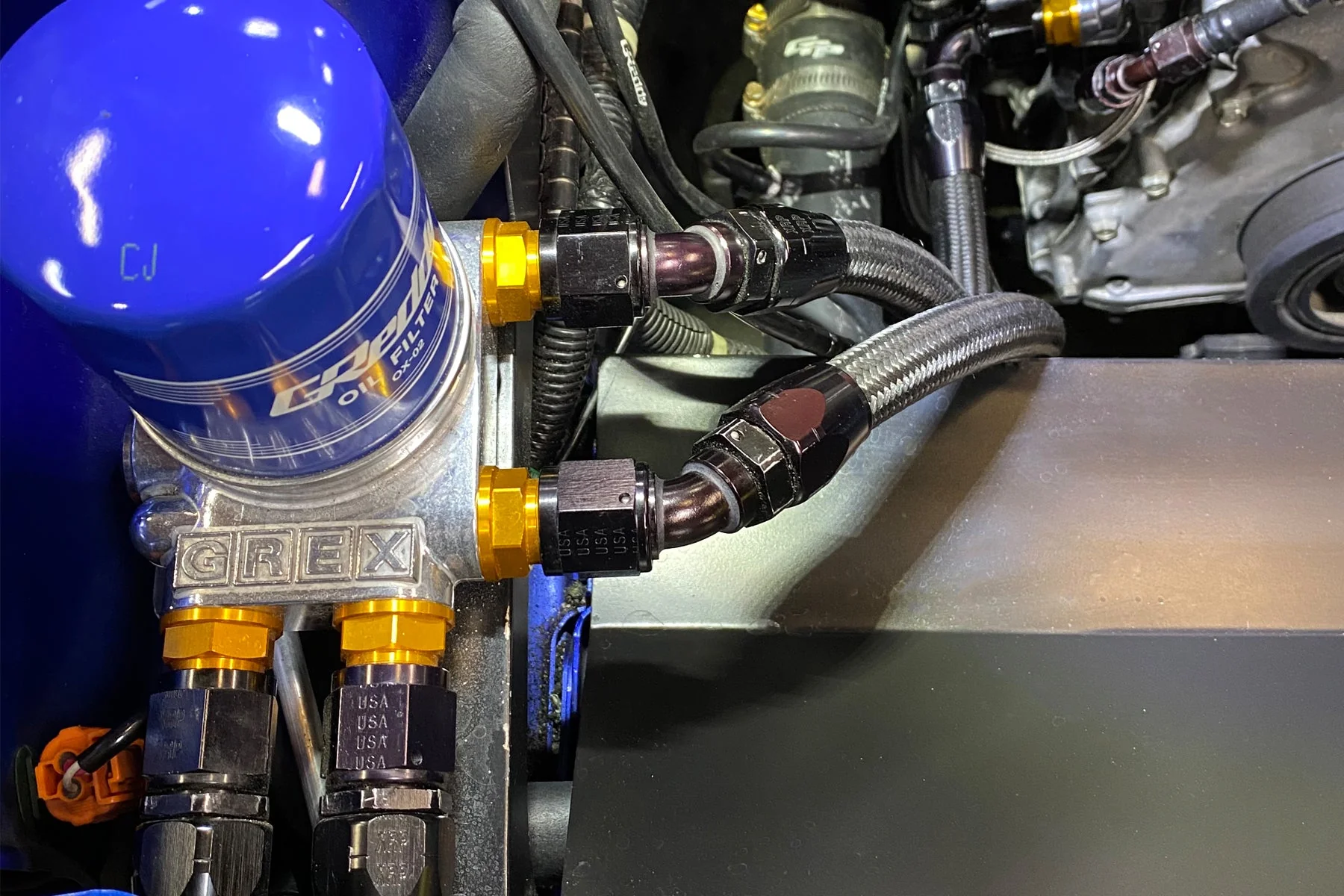 GPP Circuit Spec Oil Cooler Kit(s) w/ 10row cores - M20xP1.5 filter type - Image 9