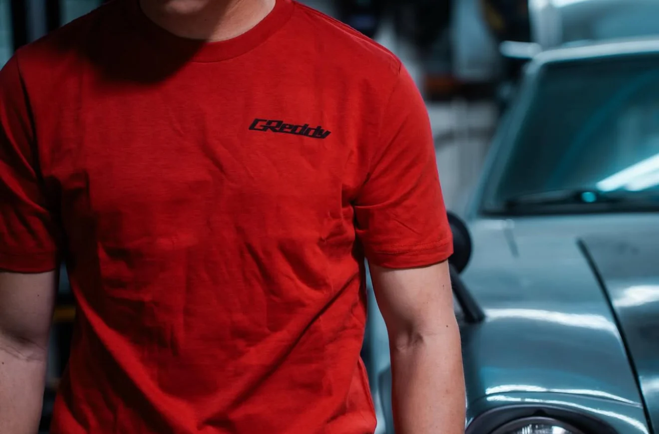 GReddy 2 Fast Tee - Red - Image 2