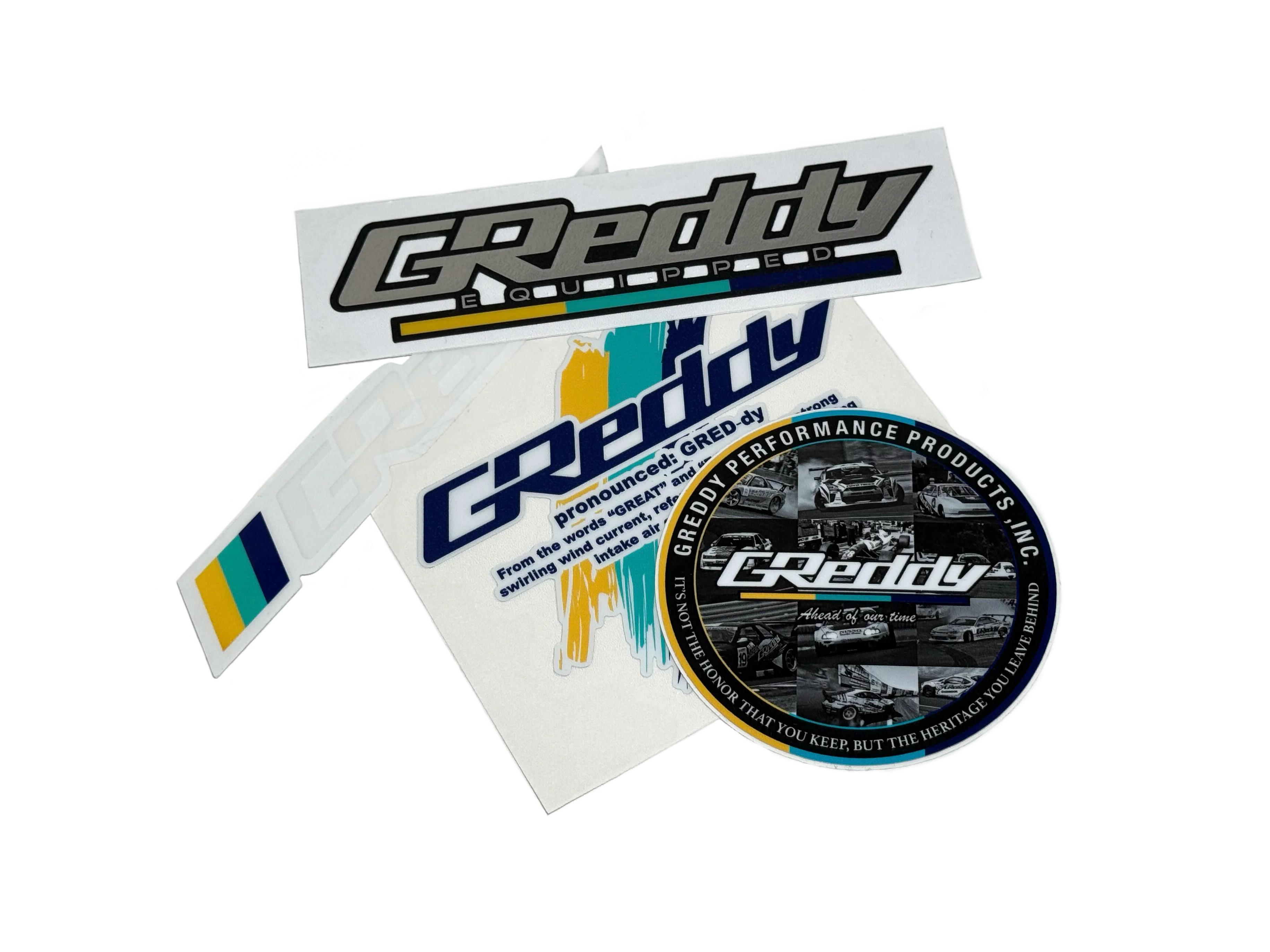 GReddy 2026 Sticker Pack (4)