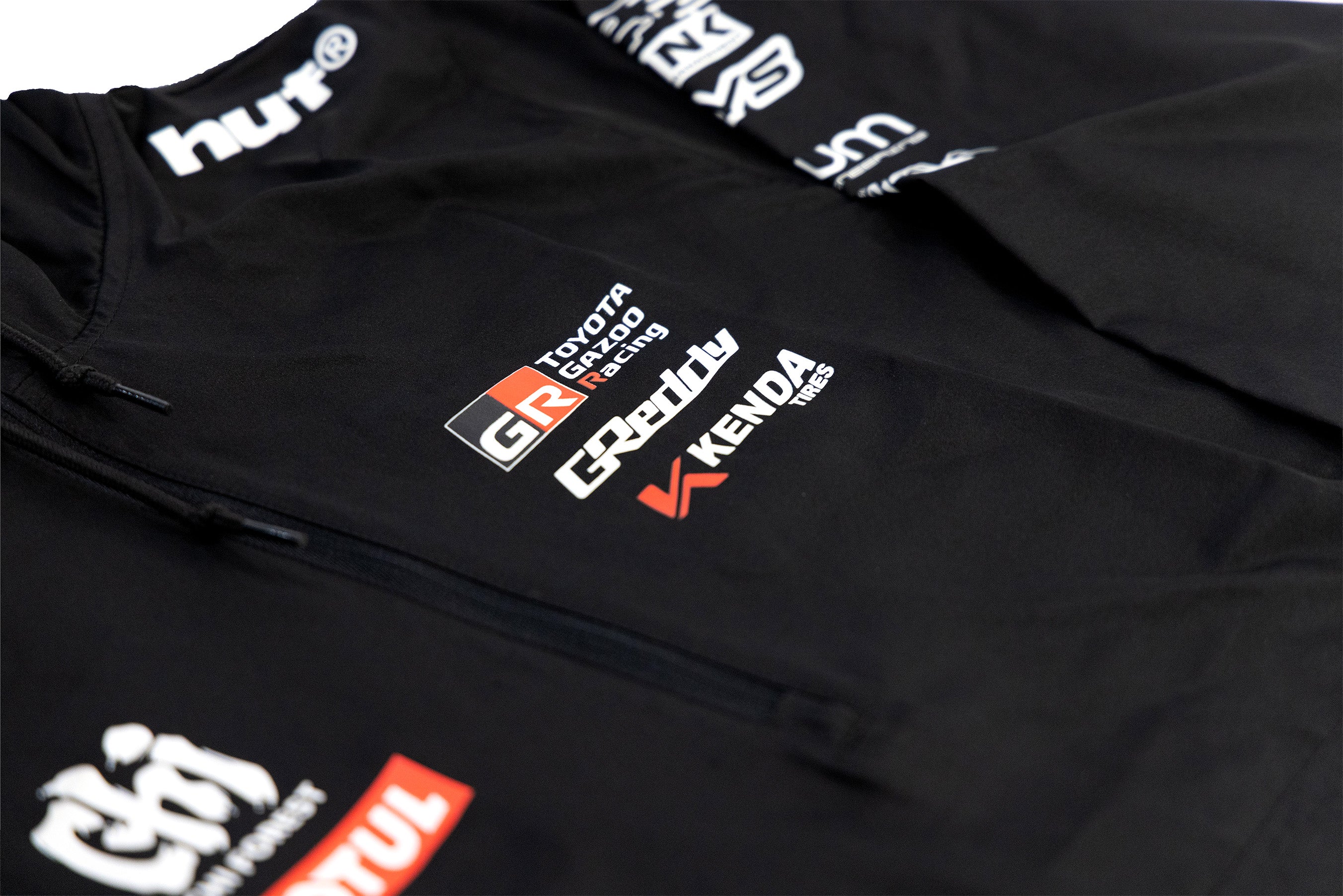 2026 K.Gushi Team Nylon Pullover - Black - Image 2