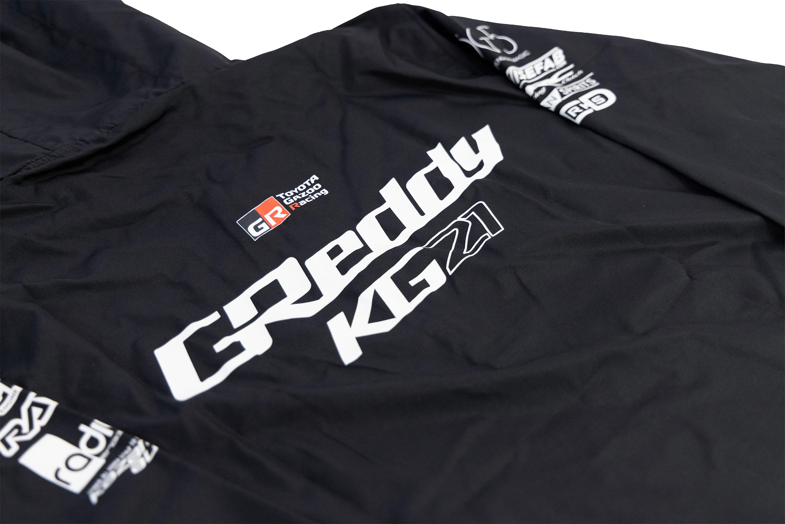 2026 K.Gushi Team Nylon Pullover - Black - Image 4