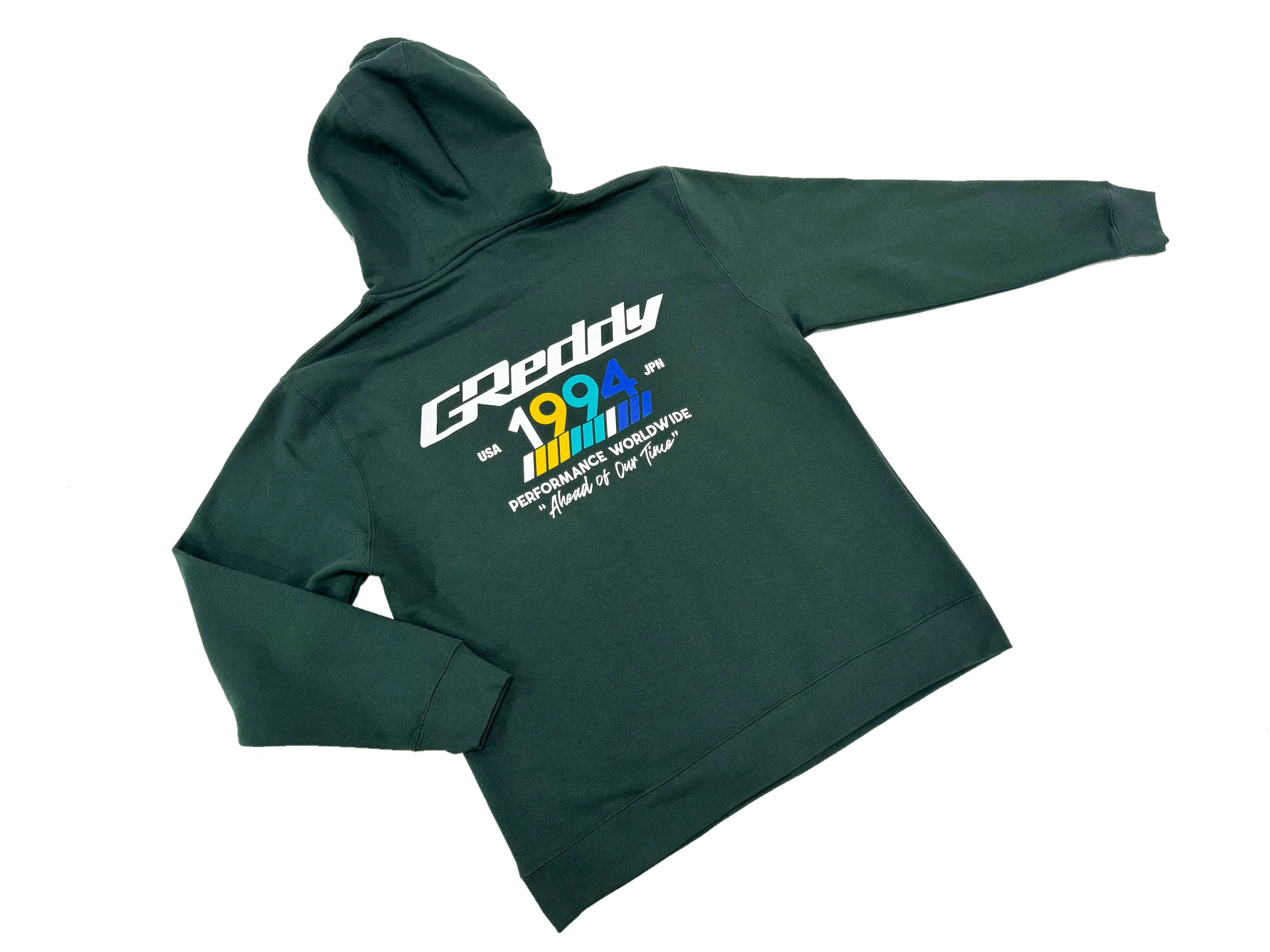 GReddy "94" Pullover Hood - Sports Green