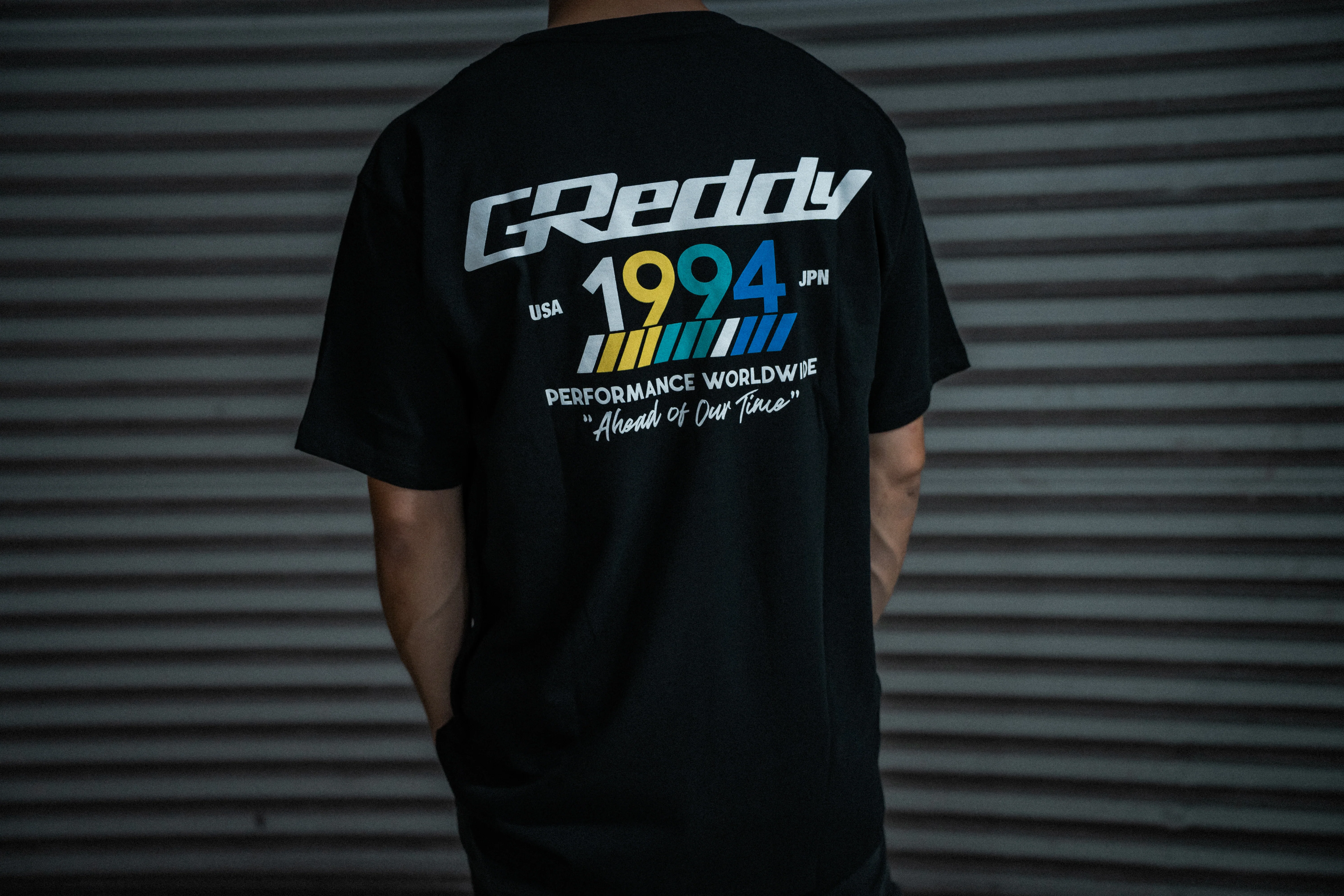 GReddy "94" Tee - Black - Image 4