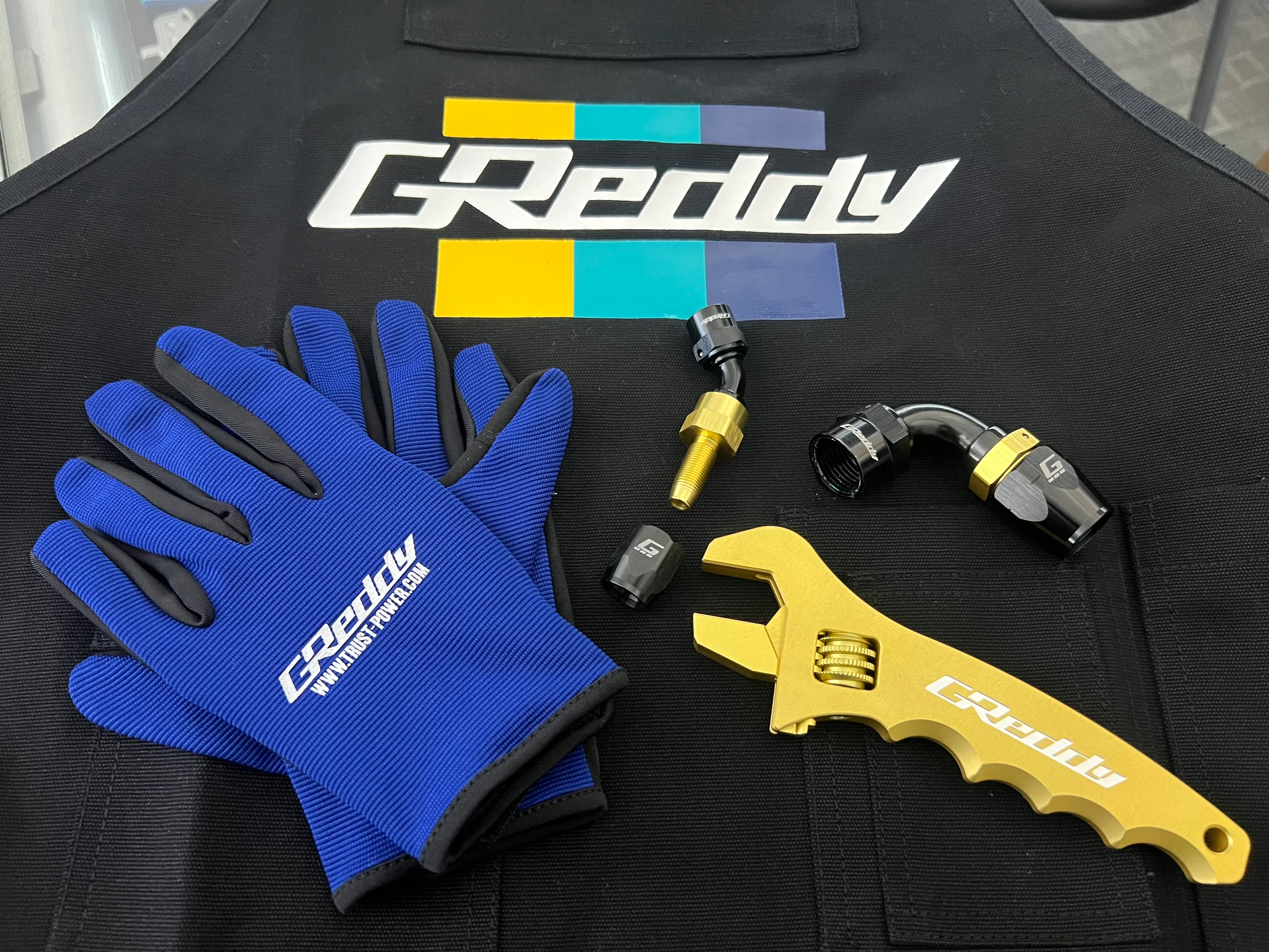 GReddy Adjustable AN Wrench V3 - Gold Anodized - Image 5