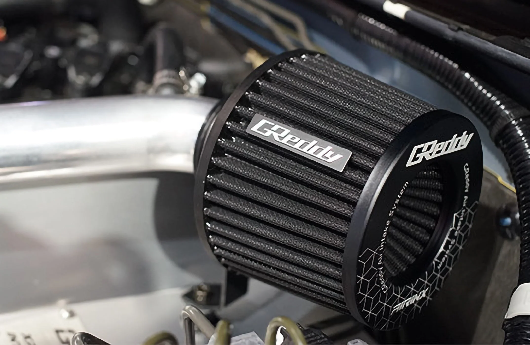 80MM DIA GREDDY AIRINX S UNIVERSAL - (12500603) - Image 2
