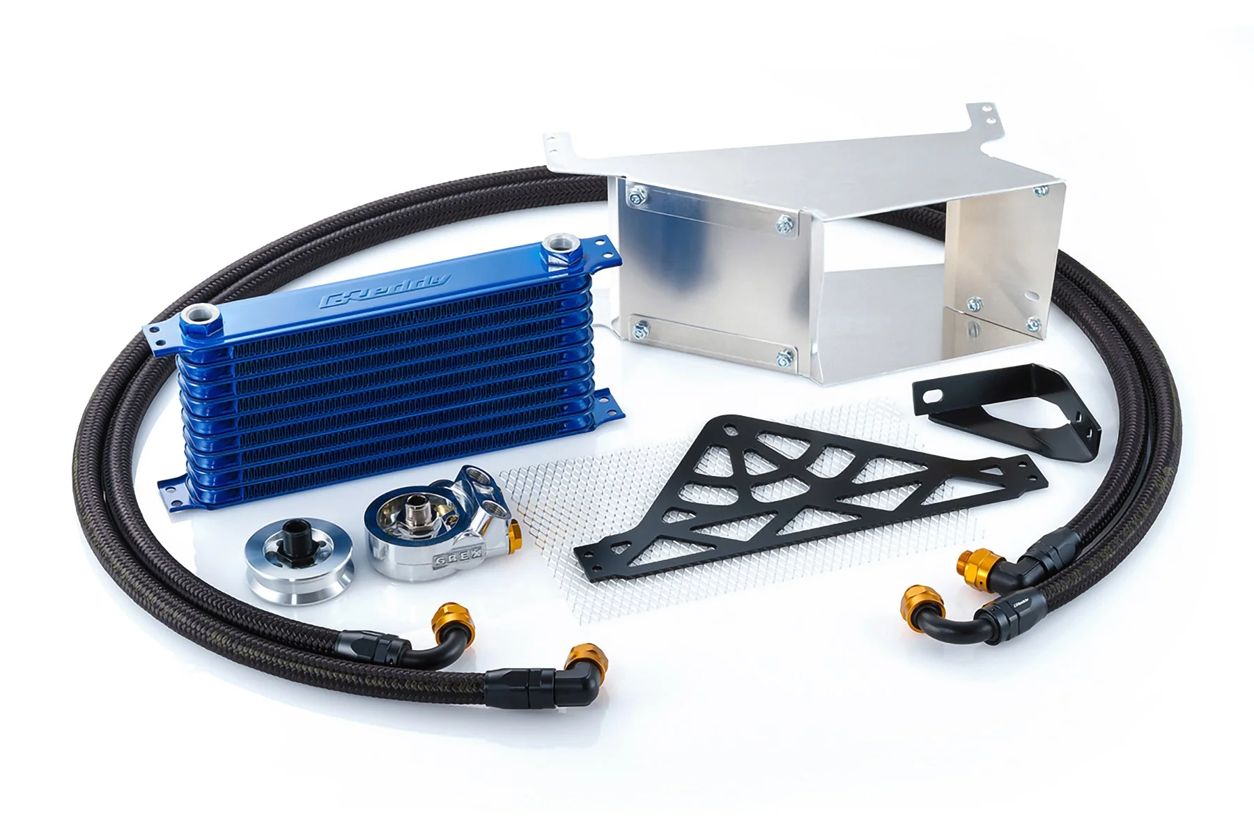GReddy Circuit Spec Oil Cooler Kit(s) w/ 10-13row cores - Image 5