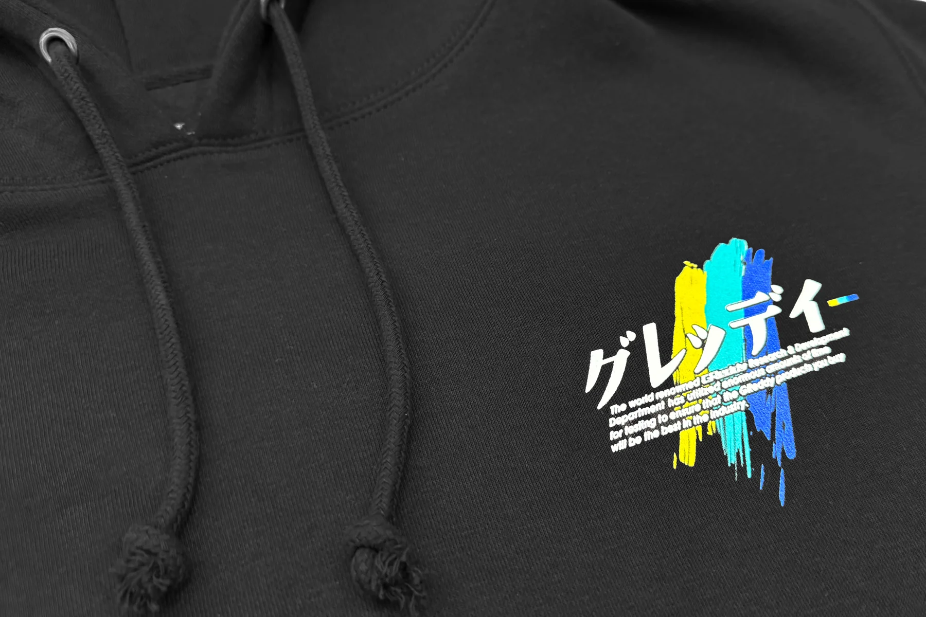 GReddy Definition Pullover Hood - Black - Image 2