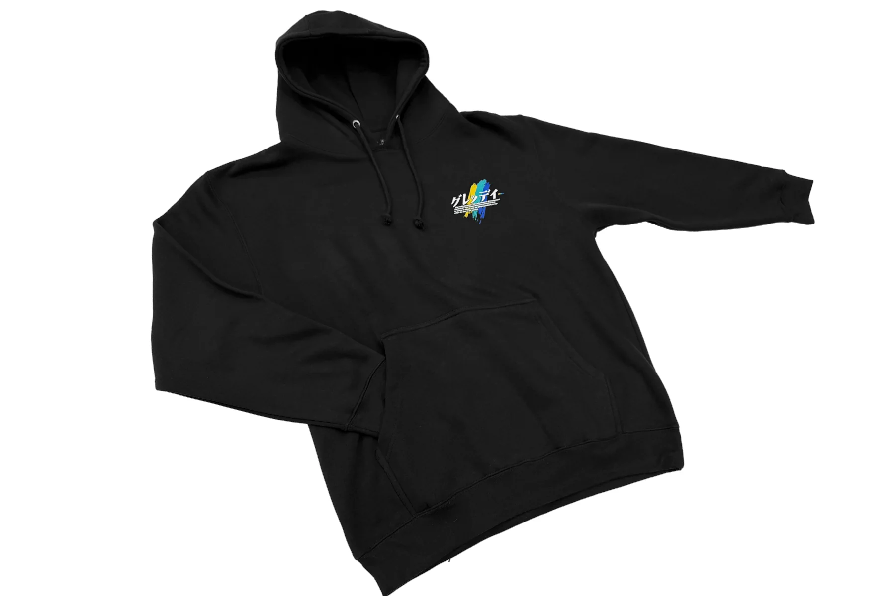 GReddy Definition Pullover Hood - Black - Image 3