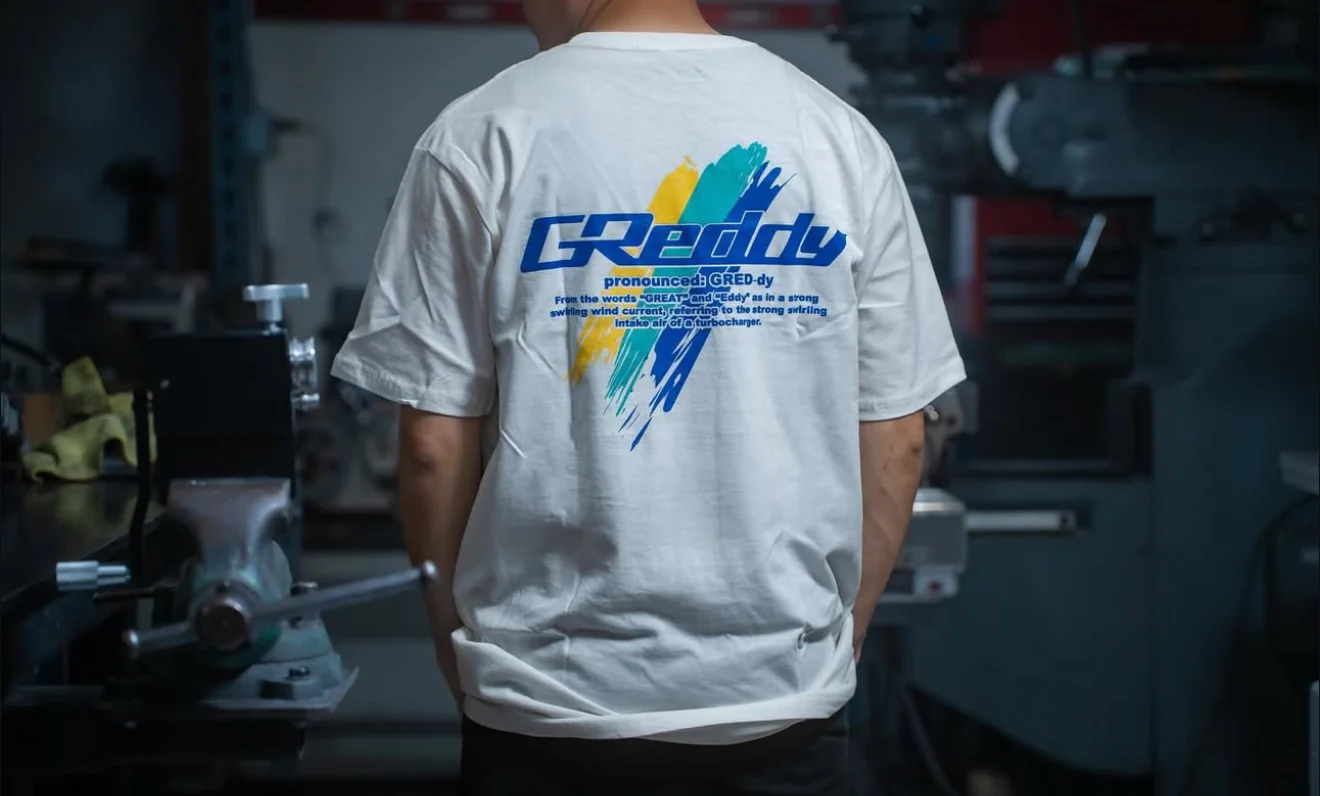 GReddy Definition Tee - White - Image 4