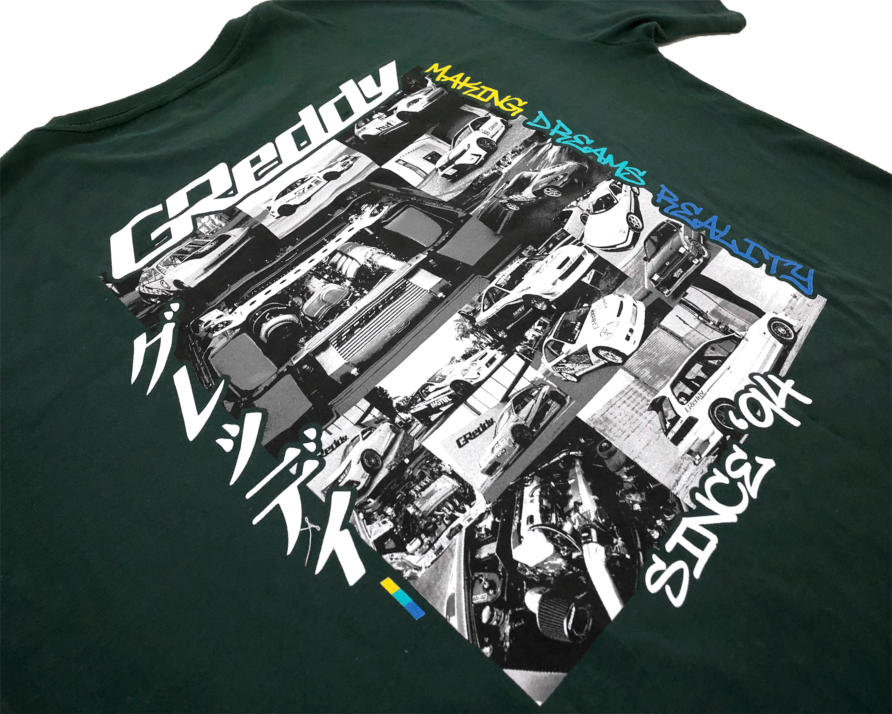 GReddy Dreams Tee - Sports Green - Image 3