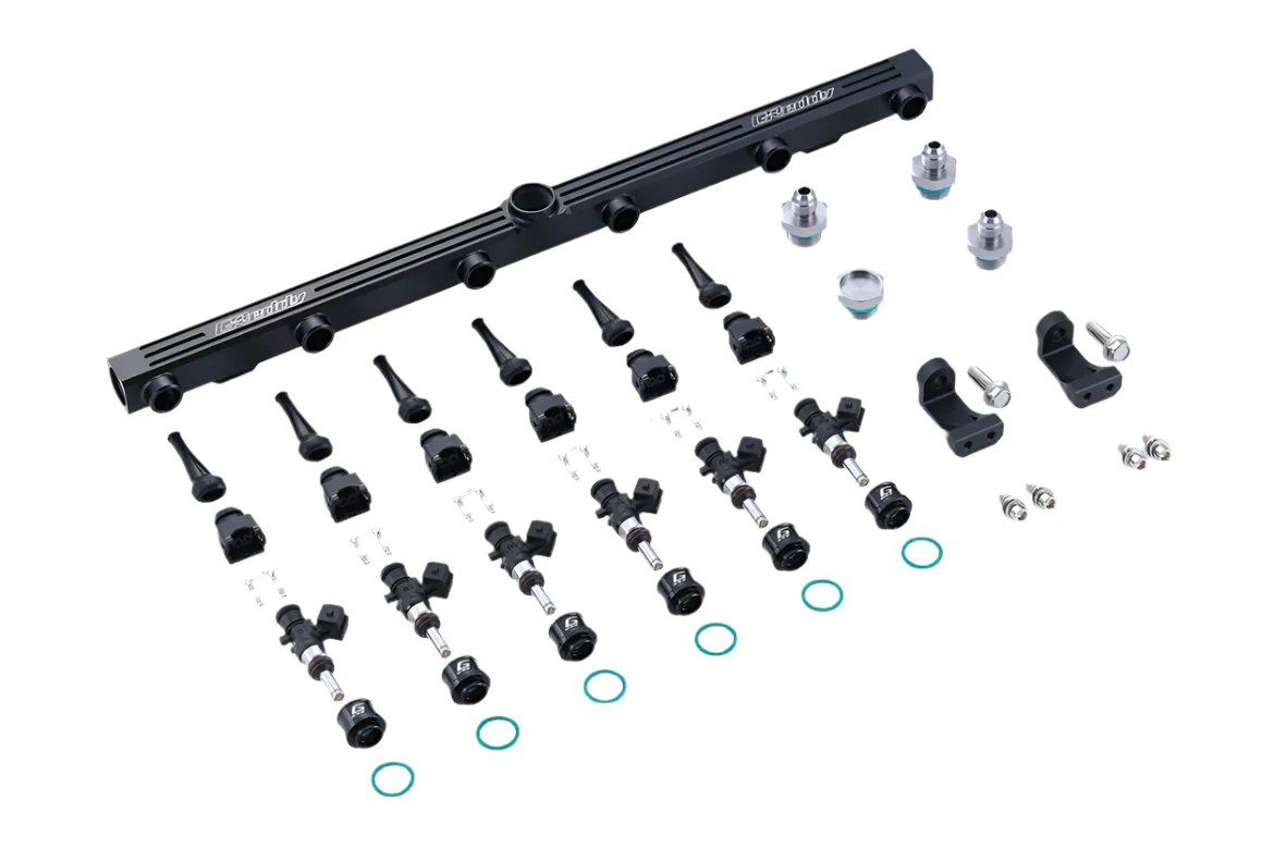 GREDDY FUEL DELIVERY KIT  2JZ-VVTi & non-VVTi (OEM MANIFOLD) BLACK - (13913320 13913321 13913322)