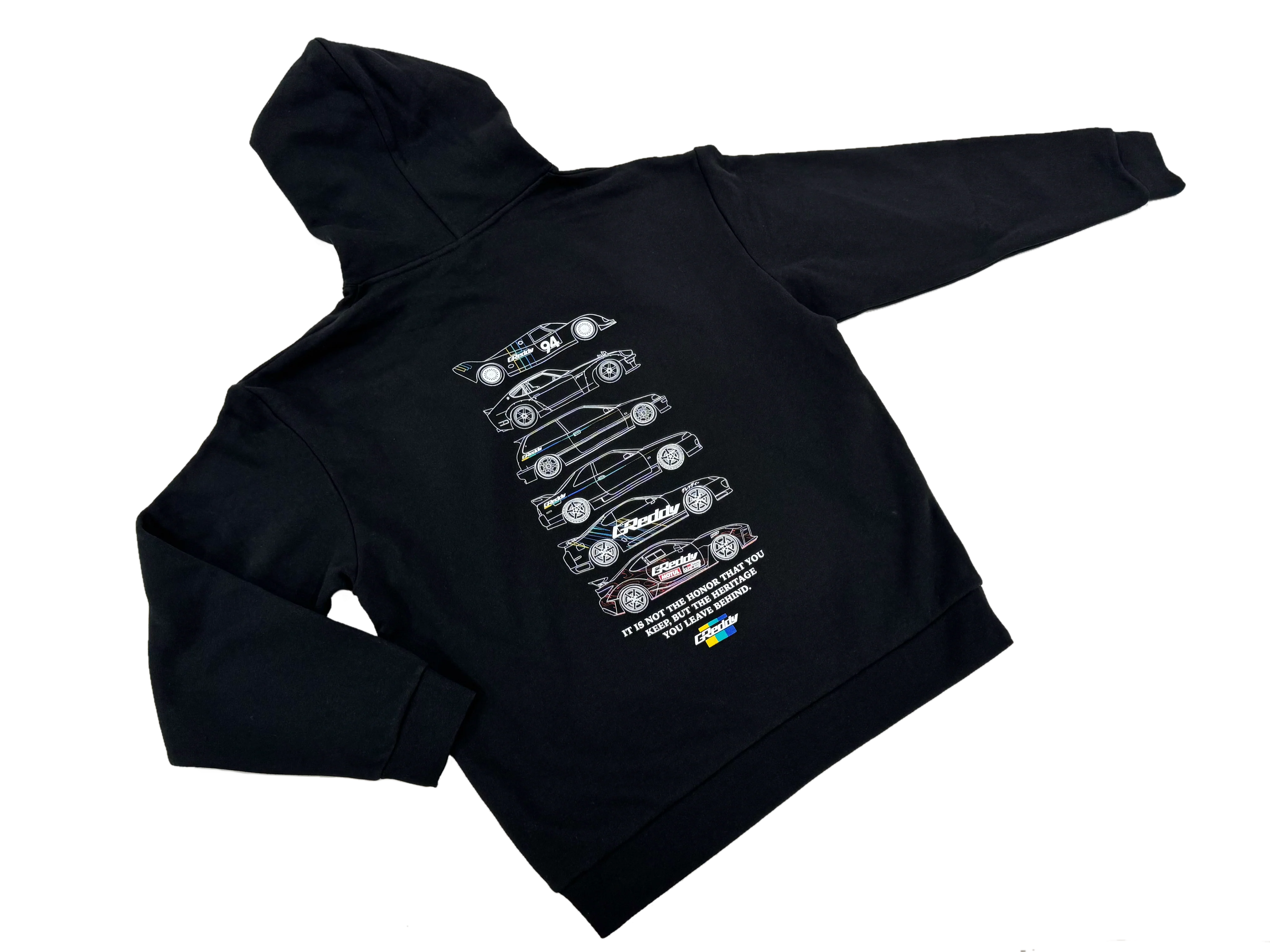 GReddy Heritage 4.0 Hood - Black