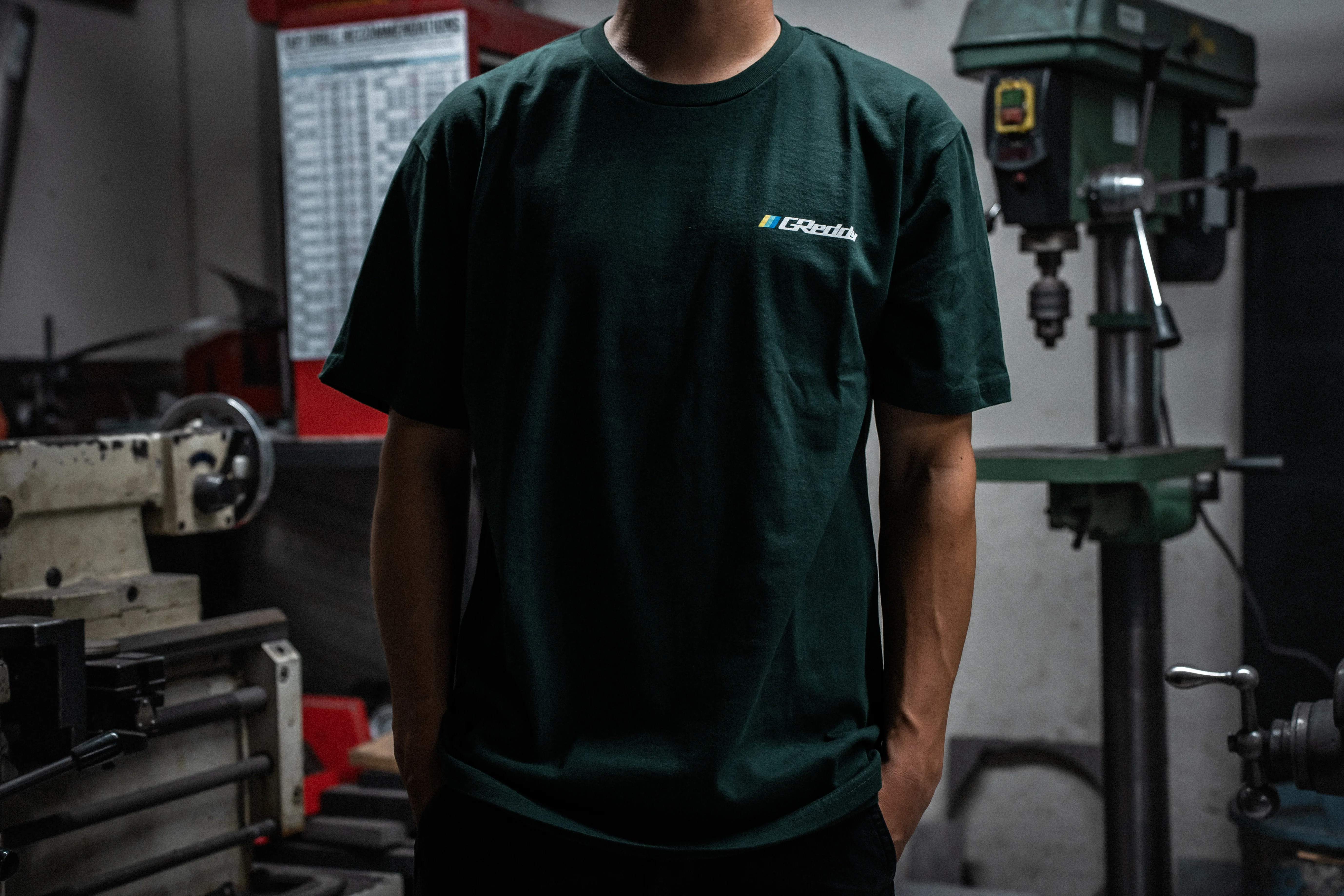 GReddy Heritage 4.0 Tee - Sports Green - Image 5