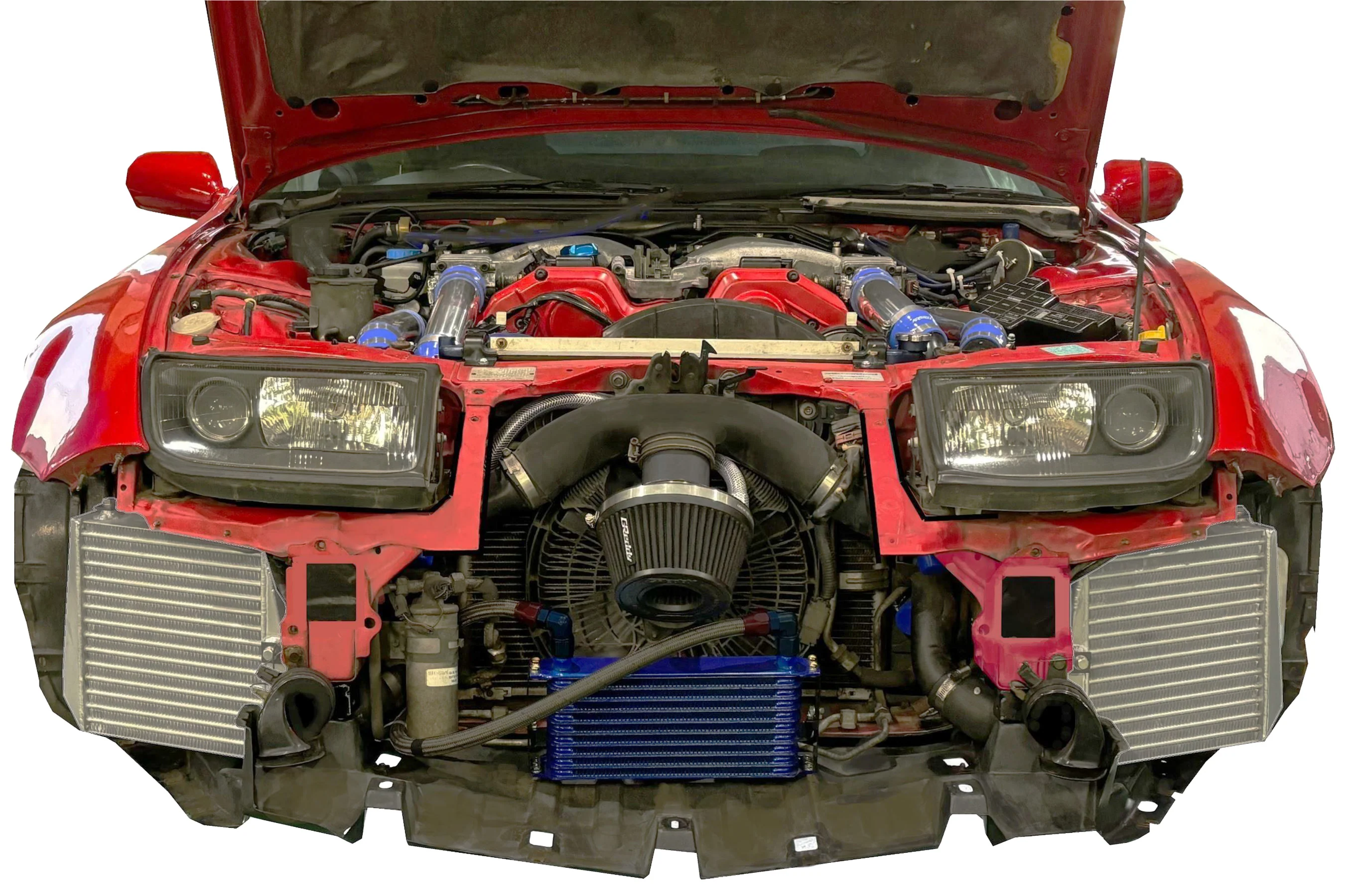 GREDDY INTERCOOLER KIT 300Z  Z32  2X T-16F - (12020226) - Image 2